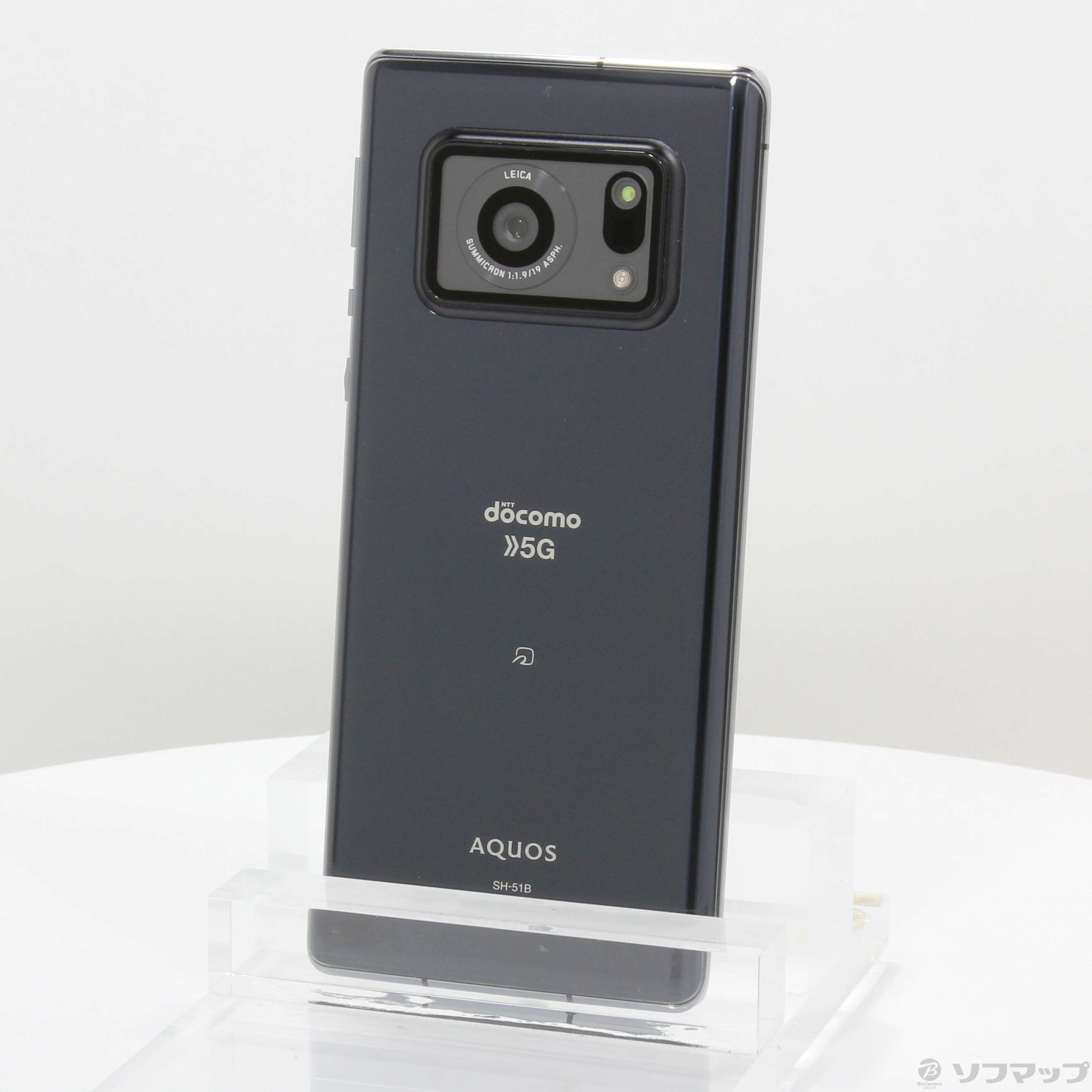 【中古】AQUOS R6 128GB ブラック SH-51B docomoロック解除SIMフリー [2133056941466] -  リコレ！|ビックカメラグループ ソフマップの中古通販サイト