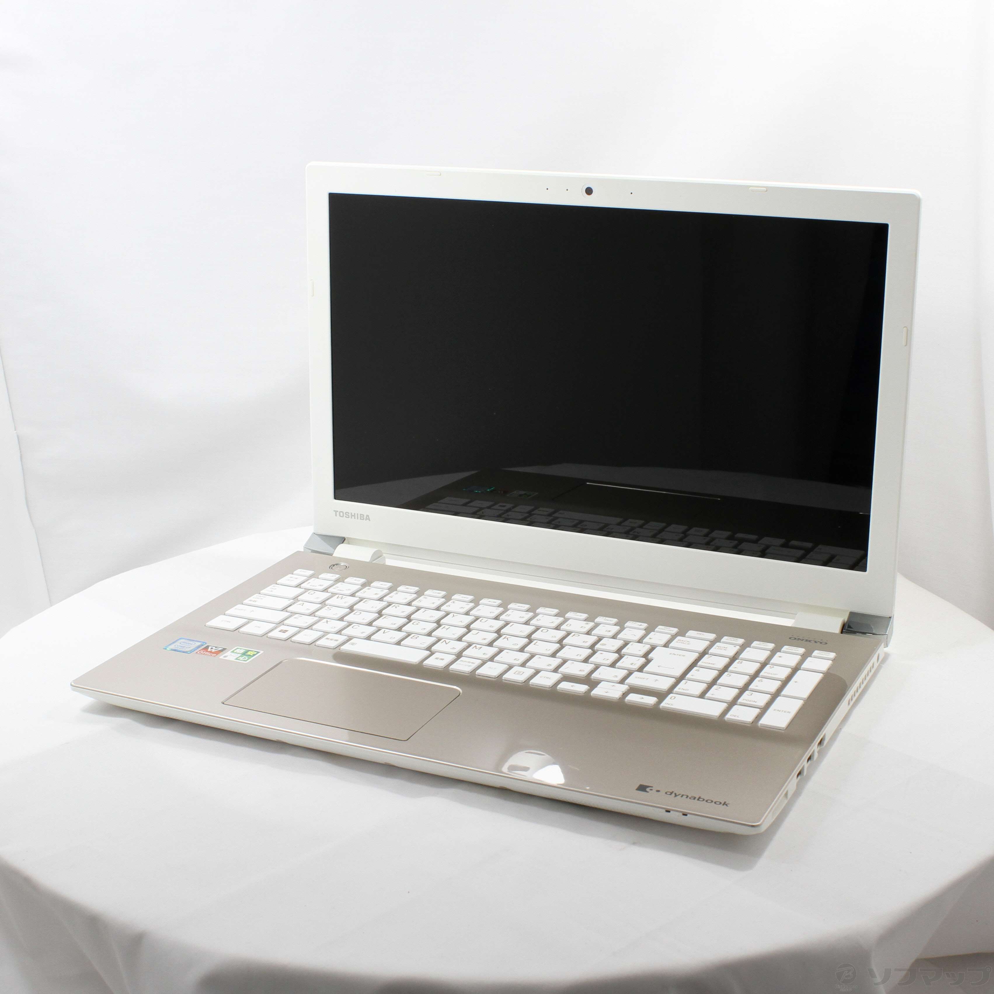 中古】格安安心パソコン dynabook T65／DG PT65DGP-RJA サテン