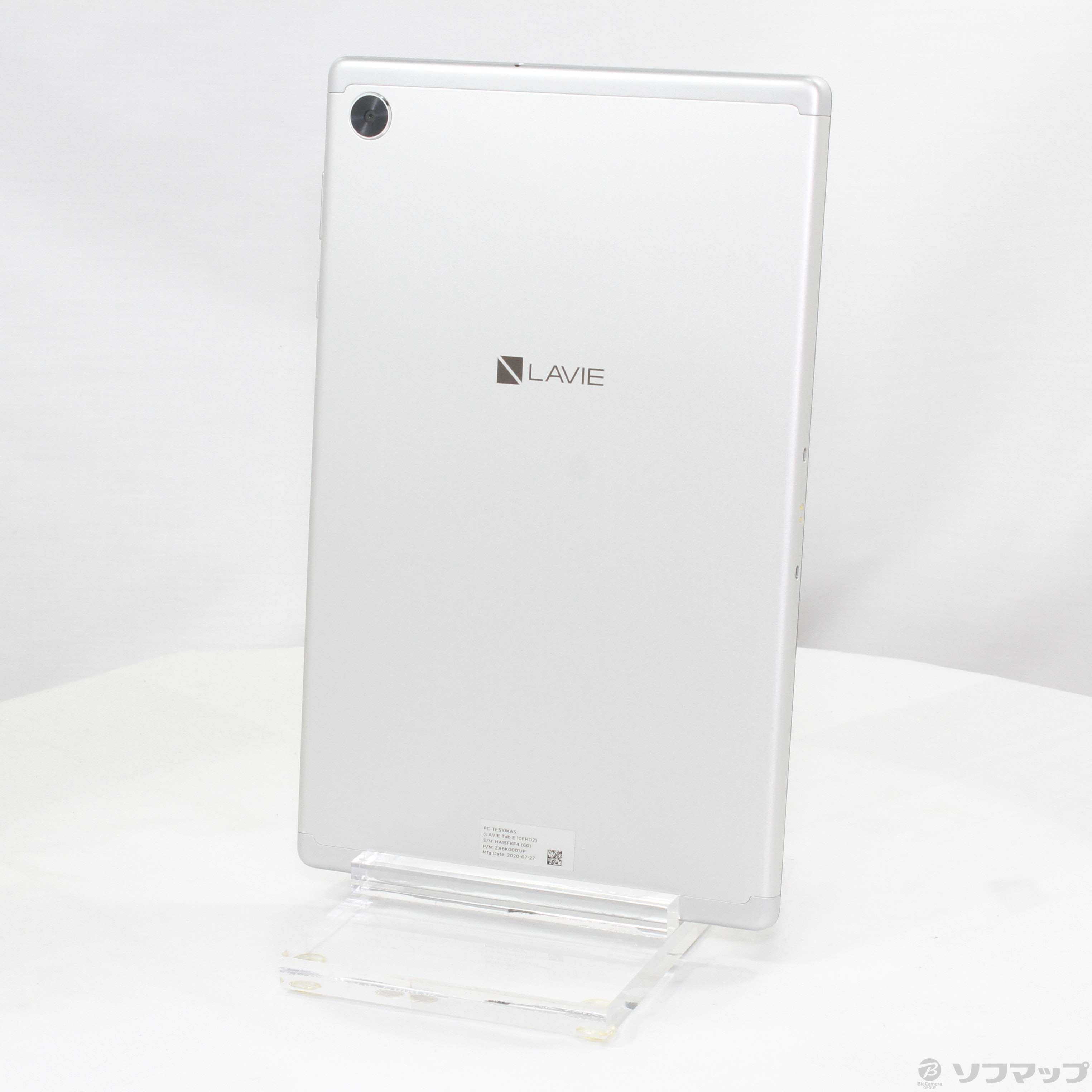 【中古】LaVie Tab E TE510／KAS 32GB シルバー PC-TE510KAS Wi-Fi ［10.3インチ液晶／Helio  P22T］ [2133057123687] - リコレ！|ビックカメラグループ ソフマップの中古通販サイト