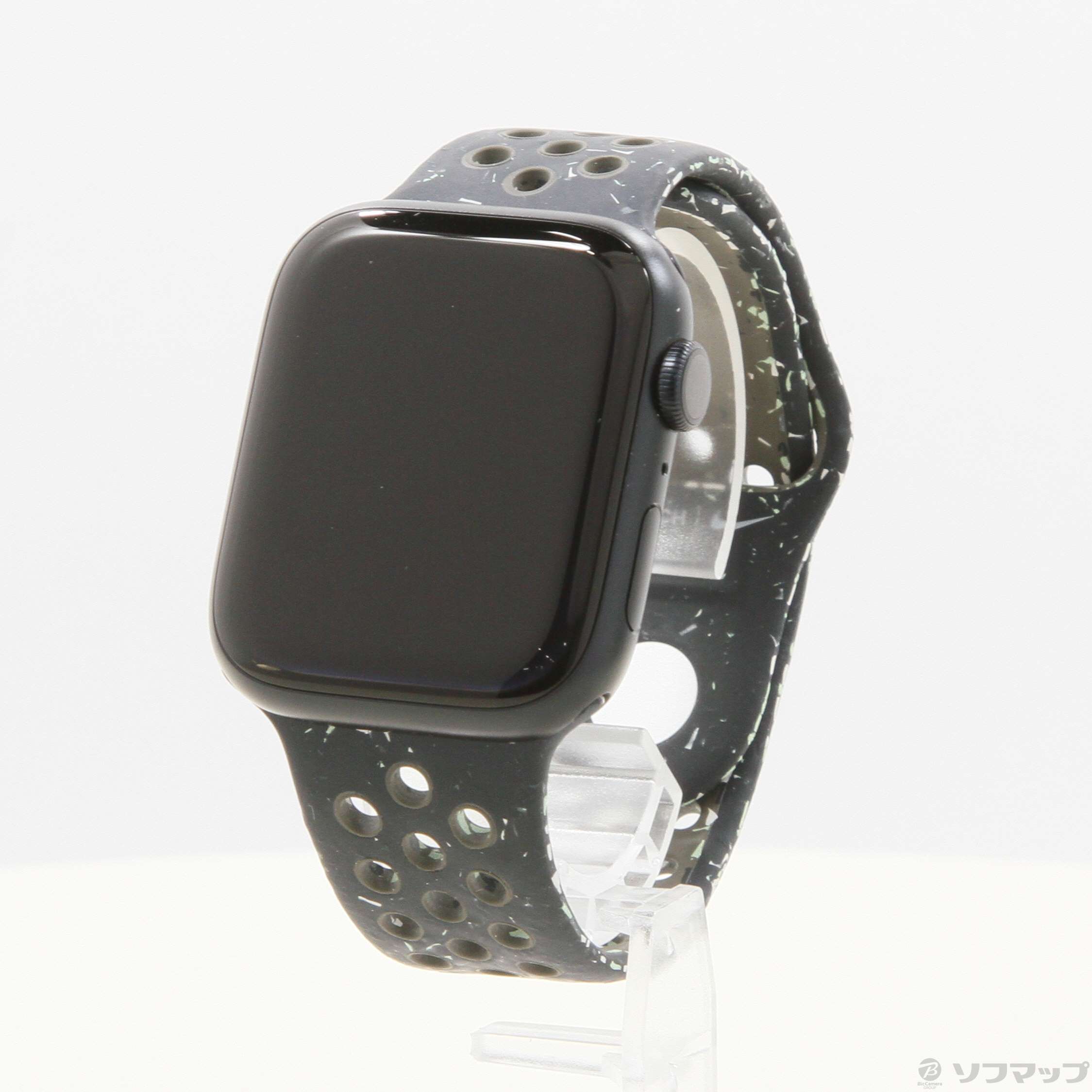 新品 未使用 Apple Watch 45mm 抱え込む ミッドナイトスポーツバンド