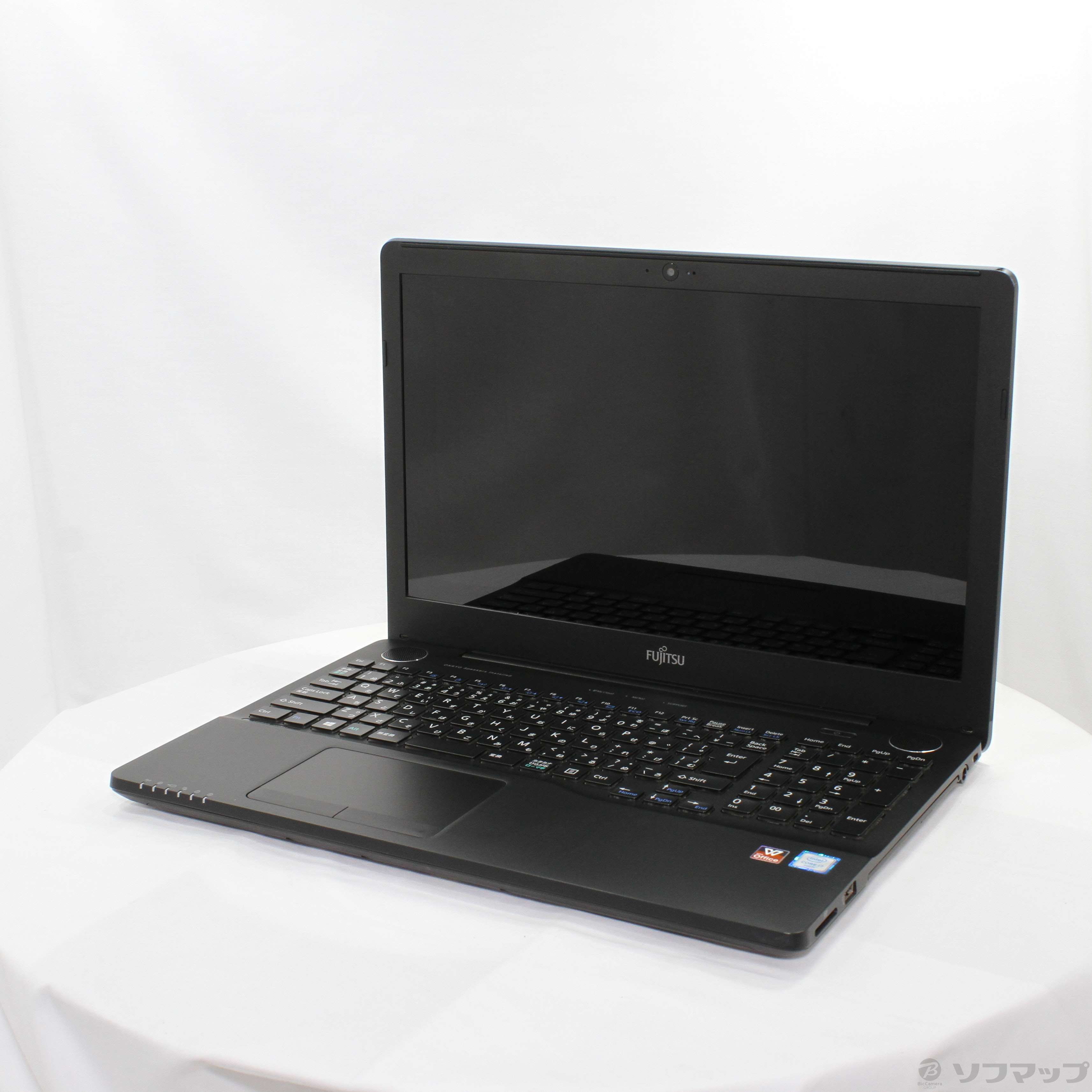 中古】LIFEBOOK AH53／A3 FMVA53A3B シャイニーブラック 〔Windows 10〕 ［Core-i7-6700HQ  (2.6GHz)／8GB／HDD1TB／15.6インチワイド］ [2133057247888] - リコレ！|ビックカメラグループ  ソフマップの中古通販サイト