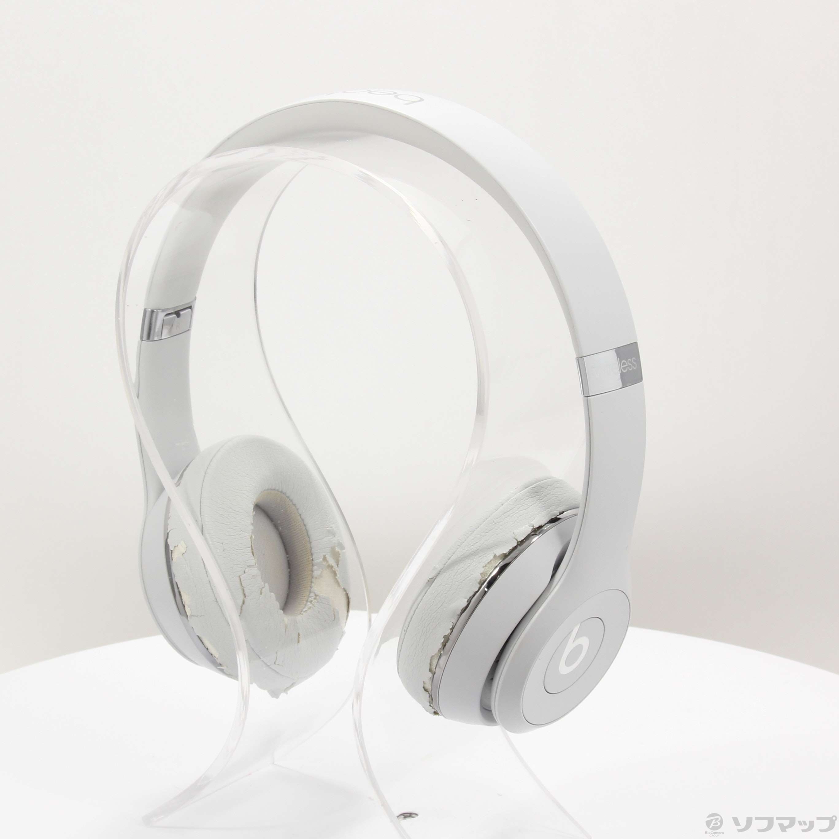 中古】Beats Solo3 Wireless Icon Collection サテンシルバー MX452PA／A [2133057259355] -  リコレ！|ビックカメラグループ ソフマップの中古通販サイト