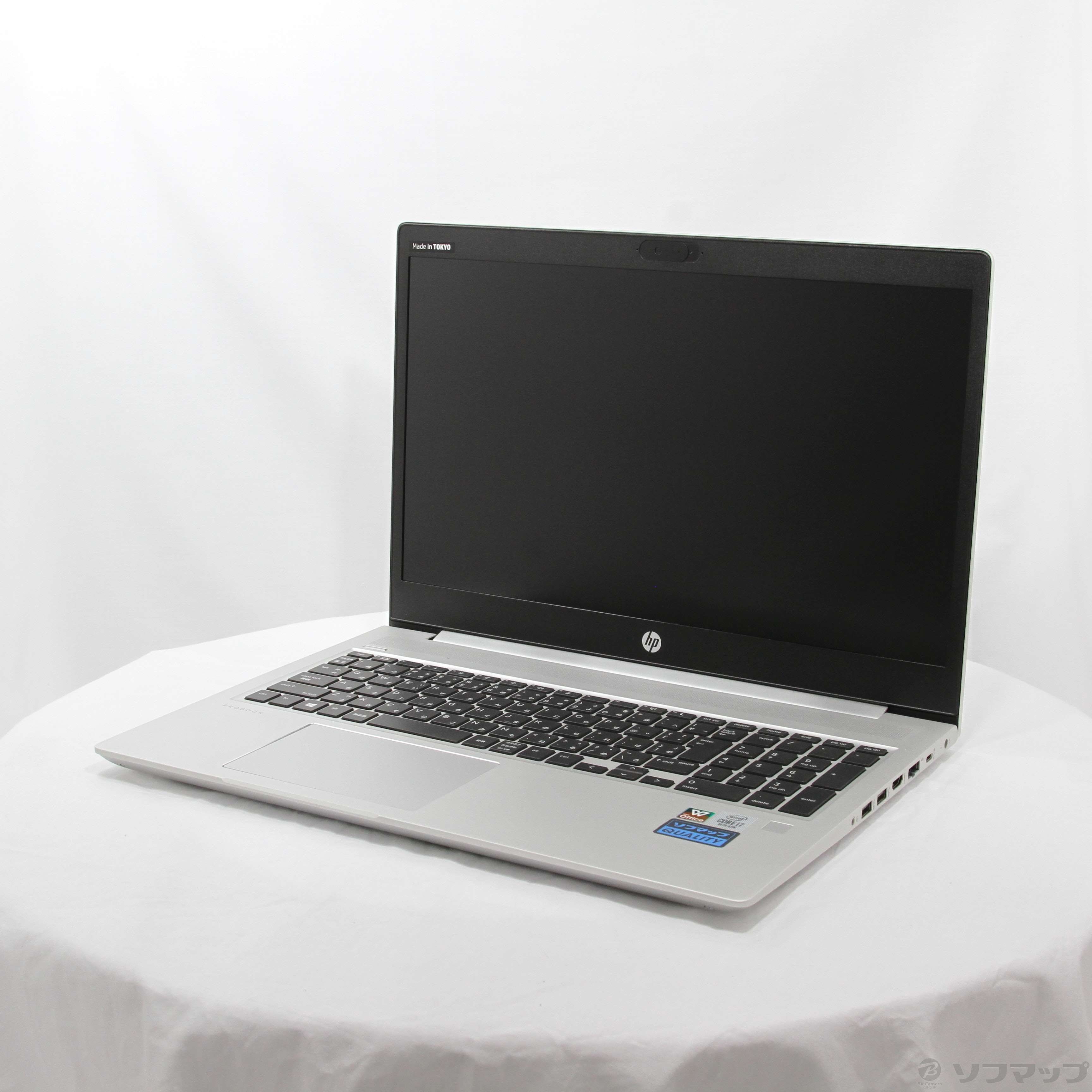 【中古】HP ProBook 450 G7 6YY34AV ［Core-i7-10510U  (1.8GHz)／8GB／HDD500GB／15.6インチワイド］ [2133057271685] - リコレ！|ビックカメラグループ  ソフマップの中古通販サイト