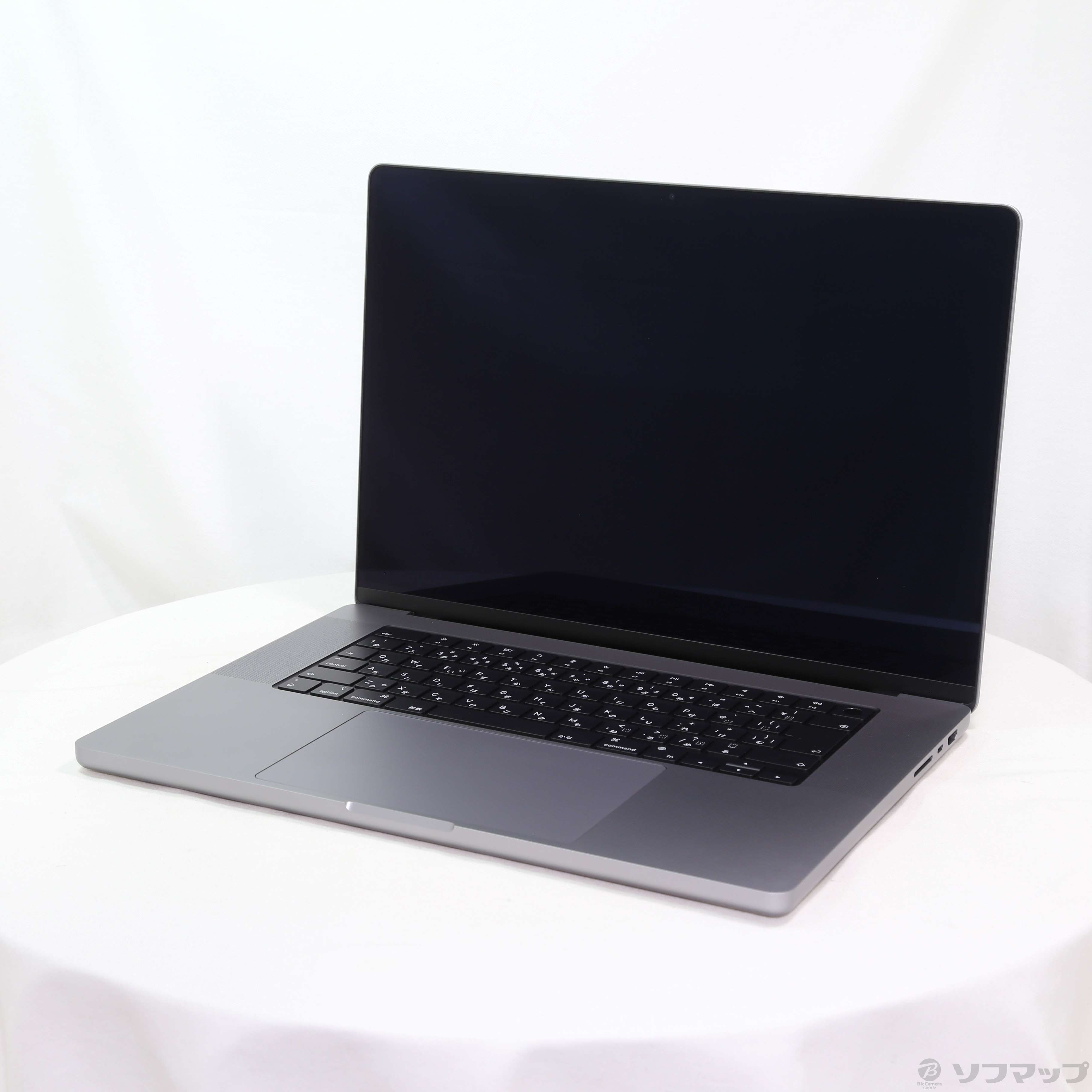 中古】〔展示品〕 MacBook Pro 16.2-inch Late-2021 MK183J／A Apple M1 Pro  10コアCPU_16コアGPU 16GB SSD512GB スペースグレイ 〔12.6 Monterey〕 [2133057329478] -  リコレ！|ビックカメラグループ ソフマップの中古通販サイト