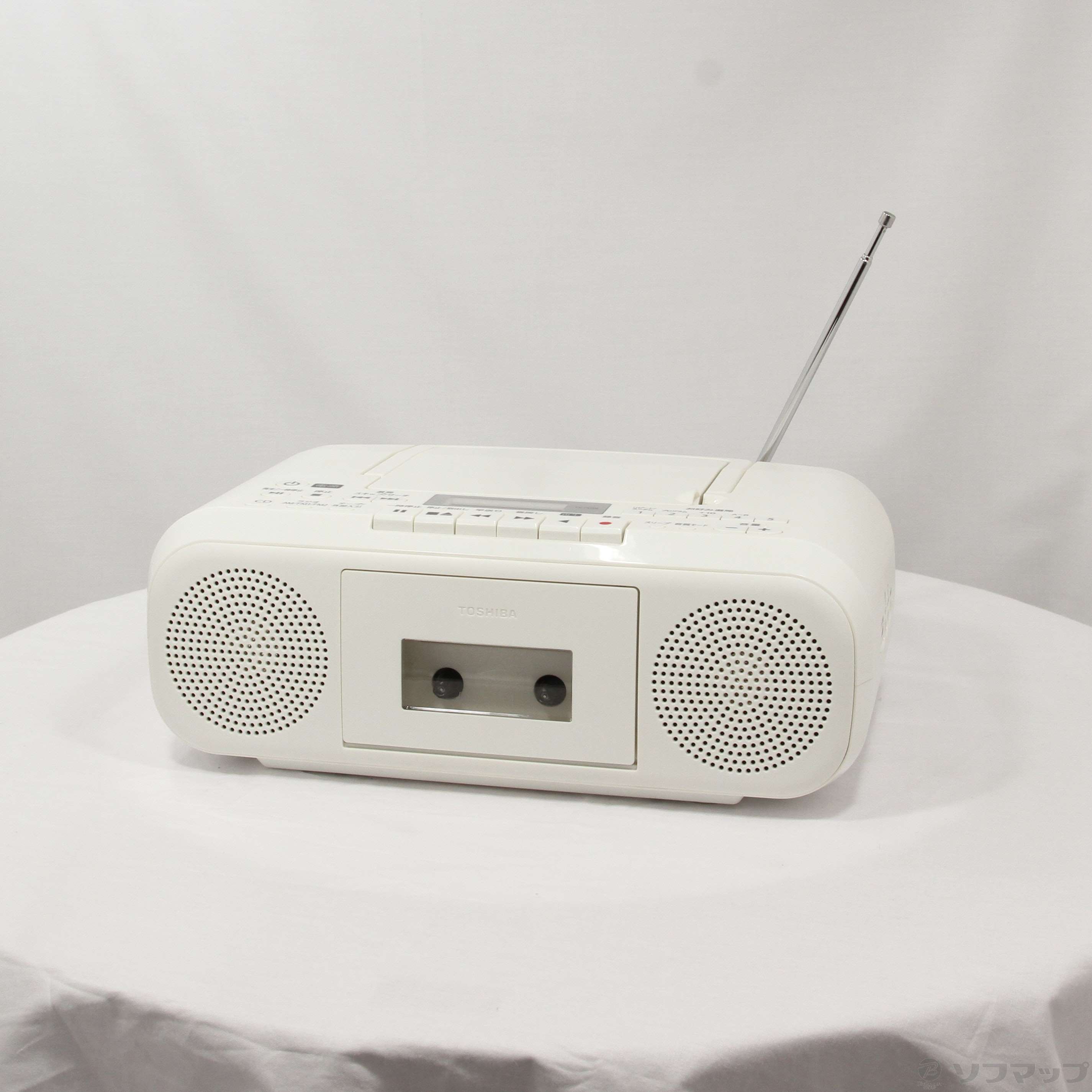 新品・未使用・美品　TOSHIBA TY-CDS8 CD、ラジカセ　 白 TY-CDS8 | CDラジカセ | 東芝ライフスタイル株式会社 | CDラジカセ