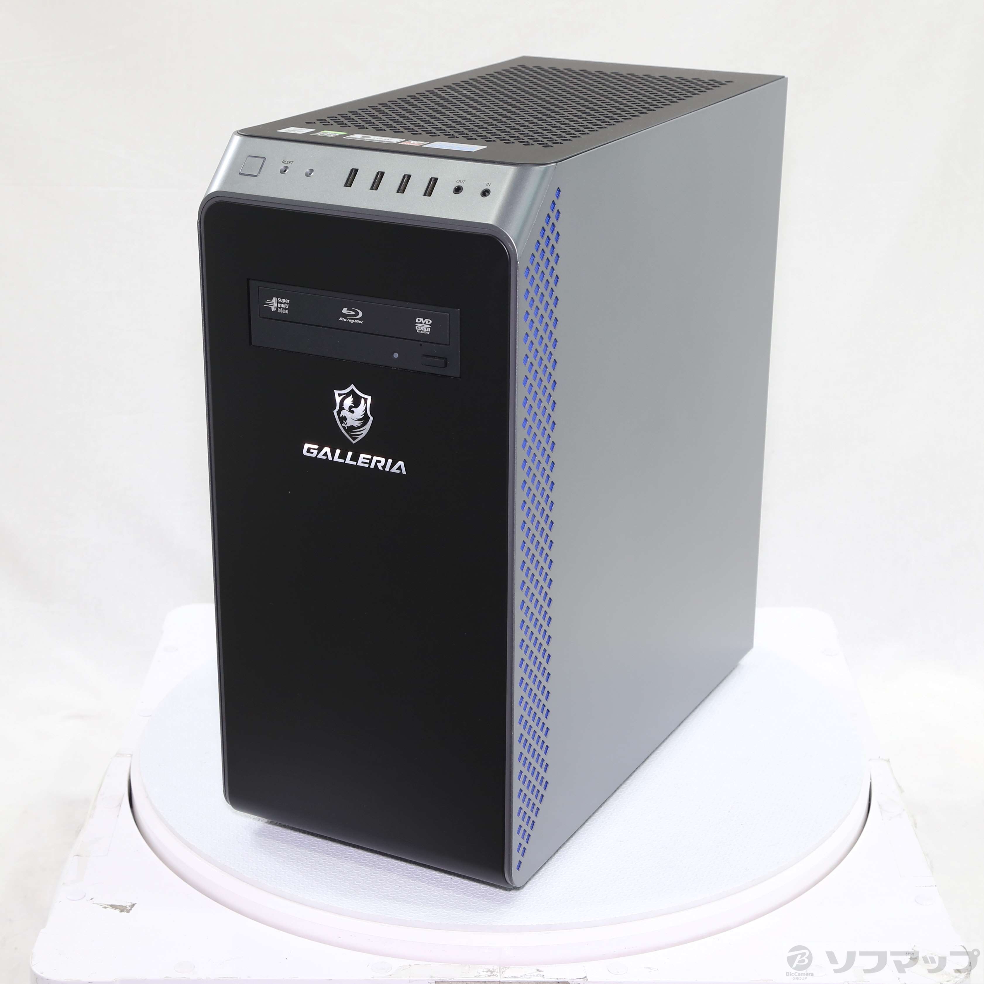 中古】GALLERIA XA7C-R70S ［Core-i7-10700 (2.9GHz)／8GB／HDD8TB／SSD512GB／GeForce  RTX 2070 SUPER(8GB)／］ [2133057592759] - リコレ！|ビックカメラグループ ソフマップの中古通販サイト