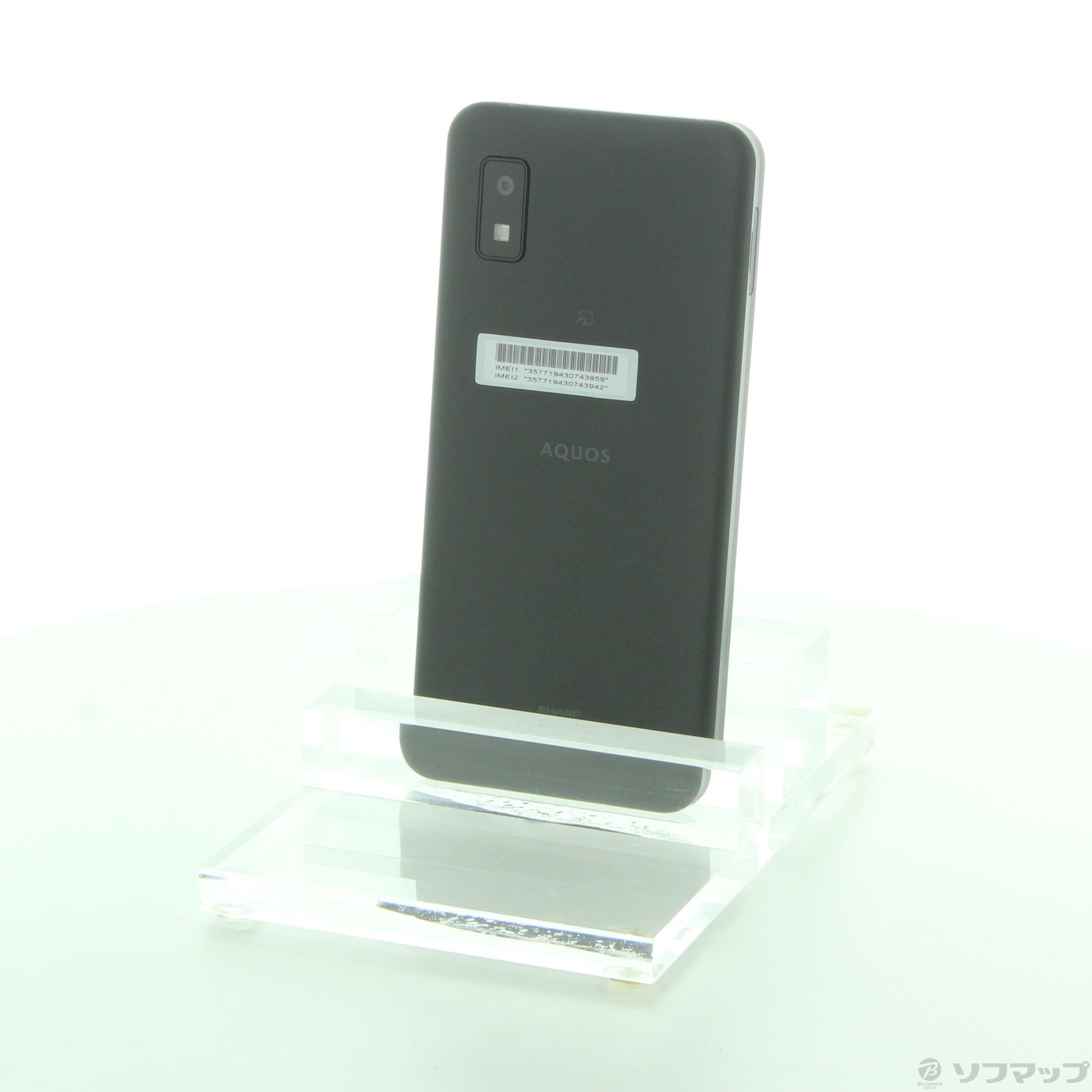 中古】AQUOS wish 64GB チャコール SHG06 au SIMフリー [2133058091862] - リコレ！|ビックカメラグループ  ソフマップの中古通販サイト