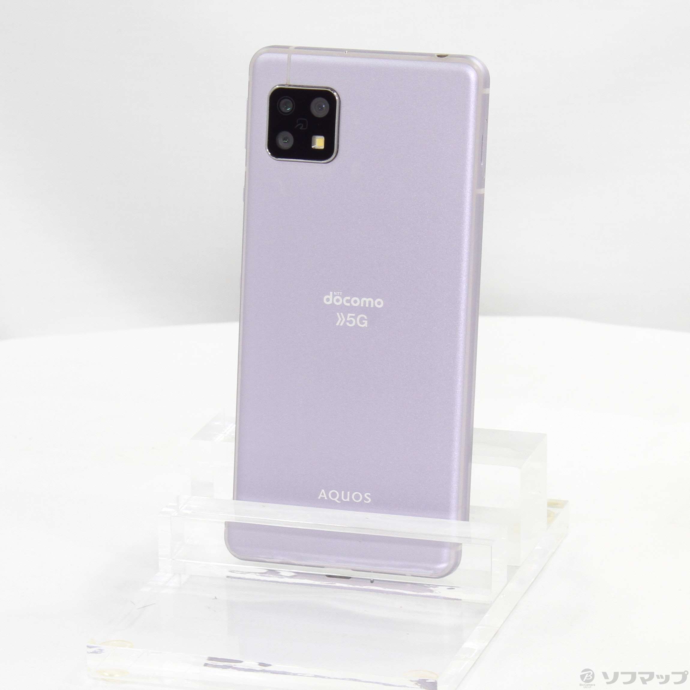 SIMロック解除済】docomo 安くっ AQUOS sense5G SH-53A オリーブシルバー SHARP 当社３