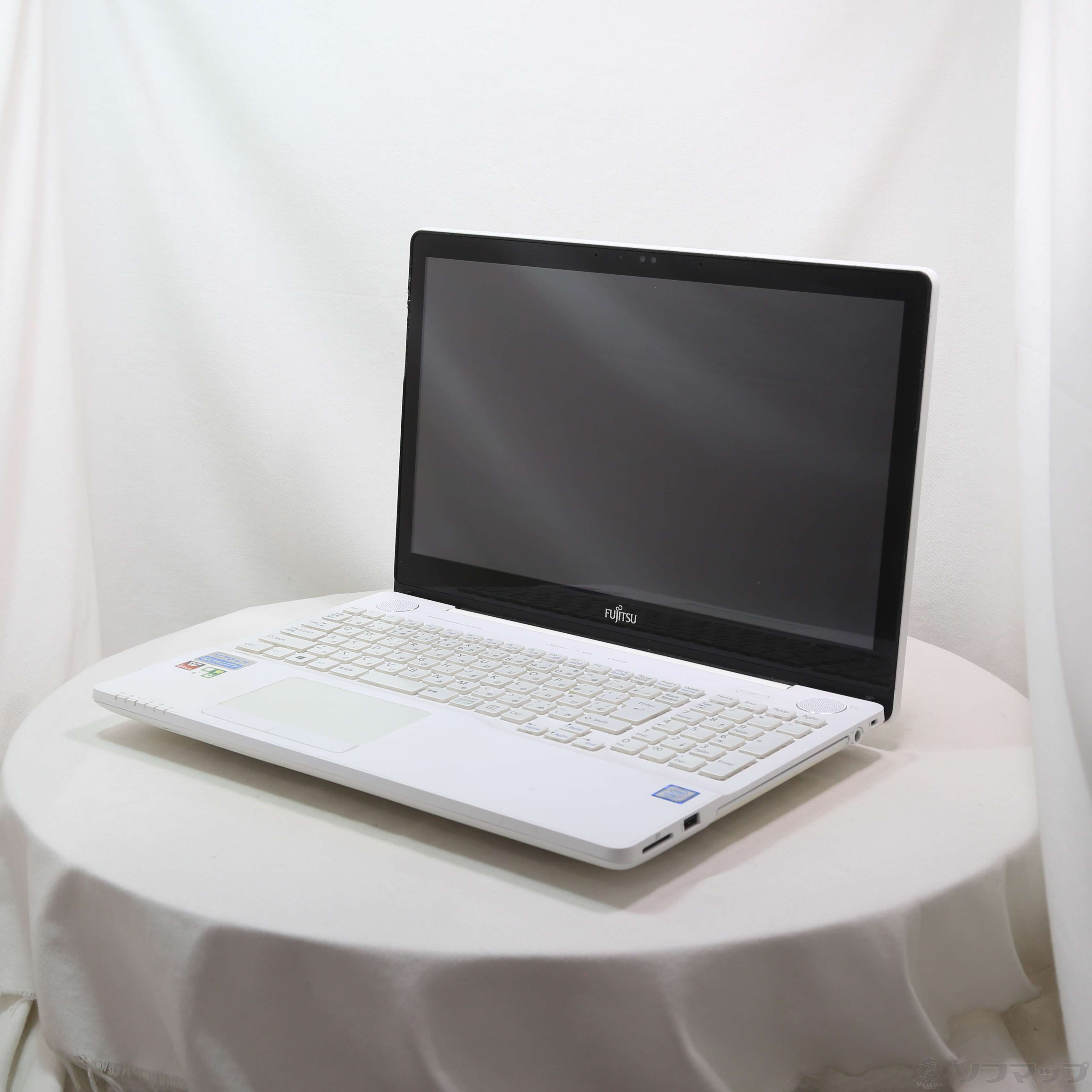 【中古】格安安心パソコン LIFEBOOK AH77／B1 FMVA77B1W プレミアムホワイト 〔Windows 10〕  [2133058248990] - リコレ！|ビックカメラグループ ソフマップの中古通販サイト