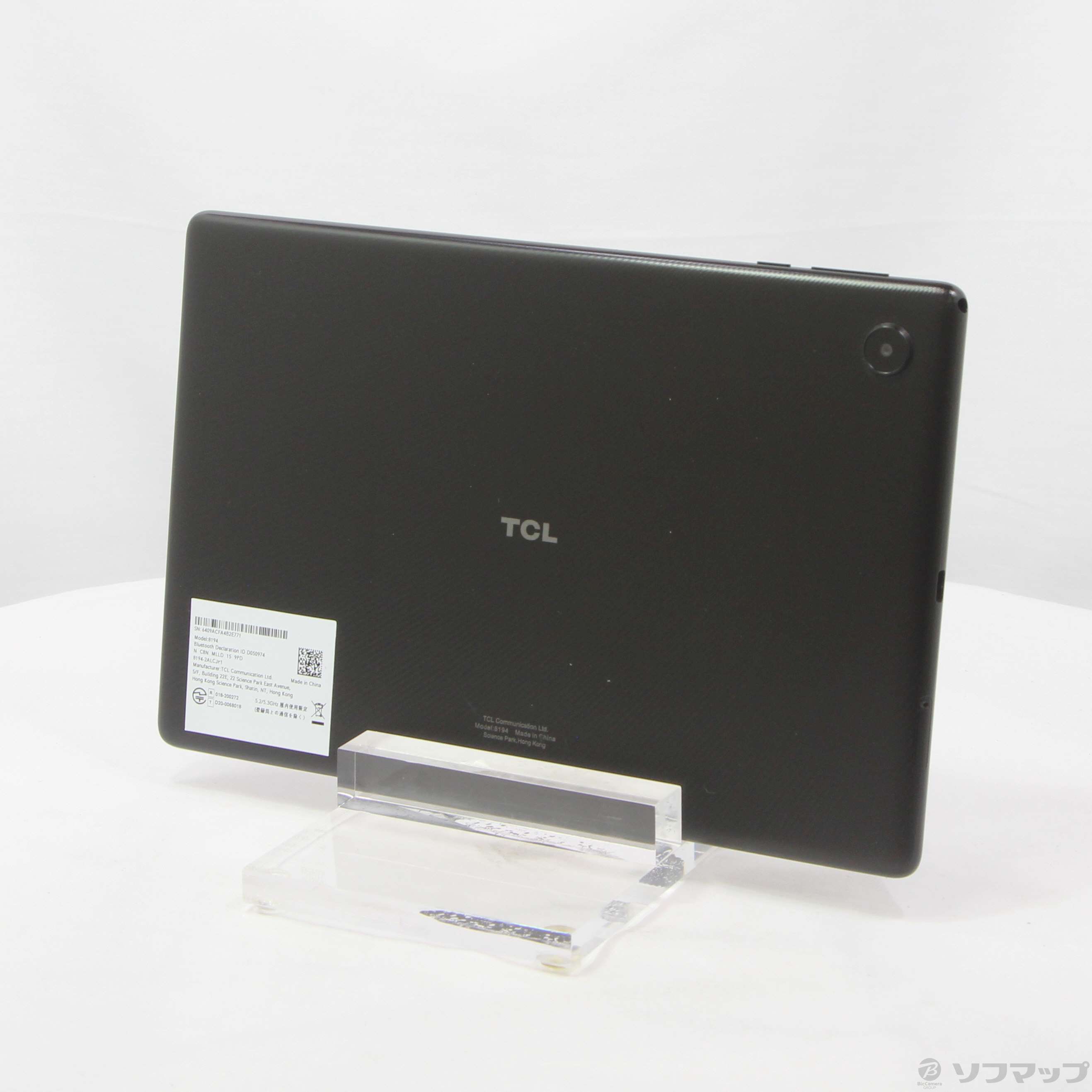 中古】TAB 10 WIFI 32GB ブラック 8194-2ALCJP1 Wi-Fi ［10.1インチ液晶／MediaTek MT8766B］  [2133058344951] - リコレ！|ビックカメラグループ ソフマップの中古通販サイト