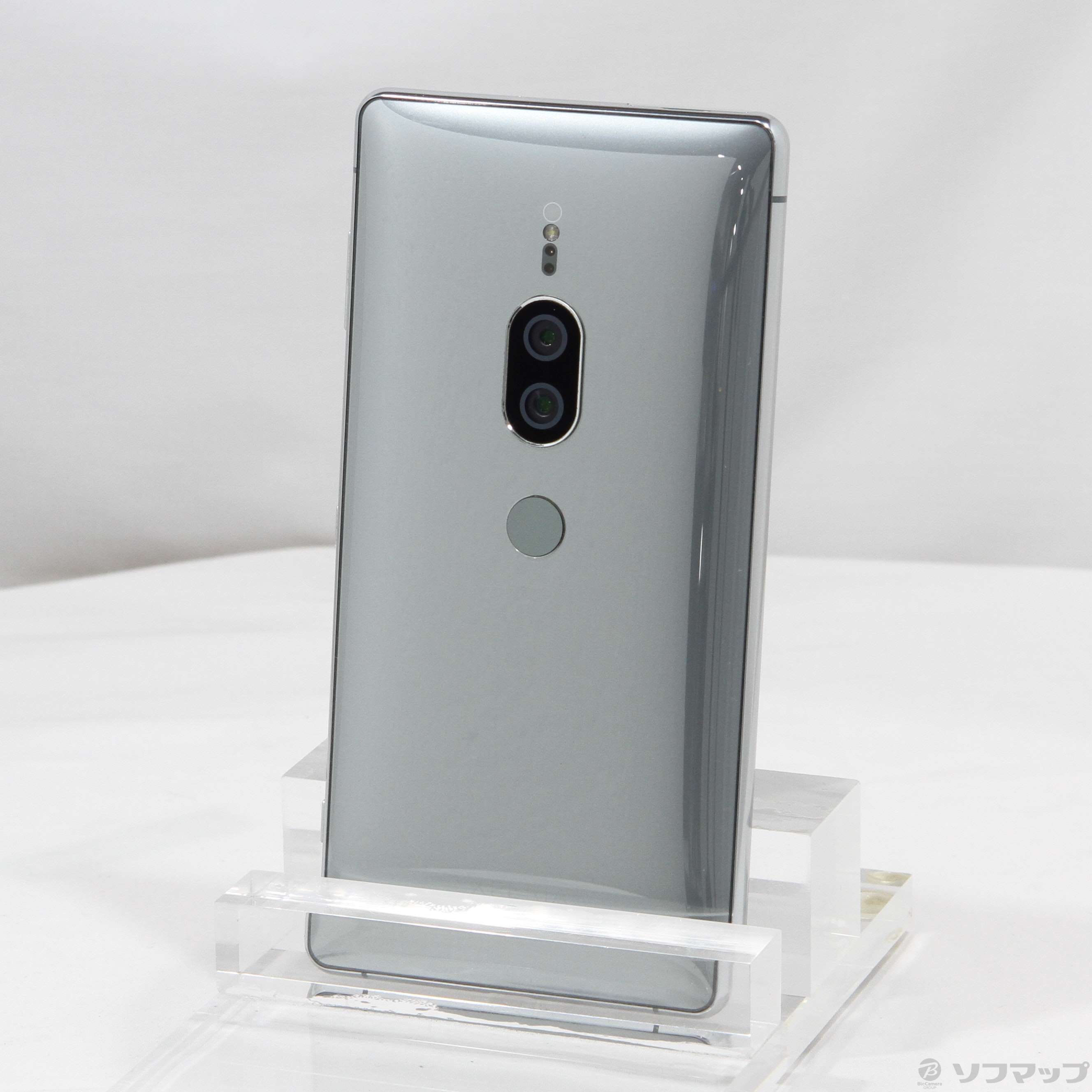 中古】【安心保証】 Xperia XZ2 ふるい Premium SOV38[64GB] au クロムシルバー