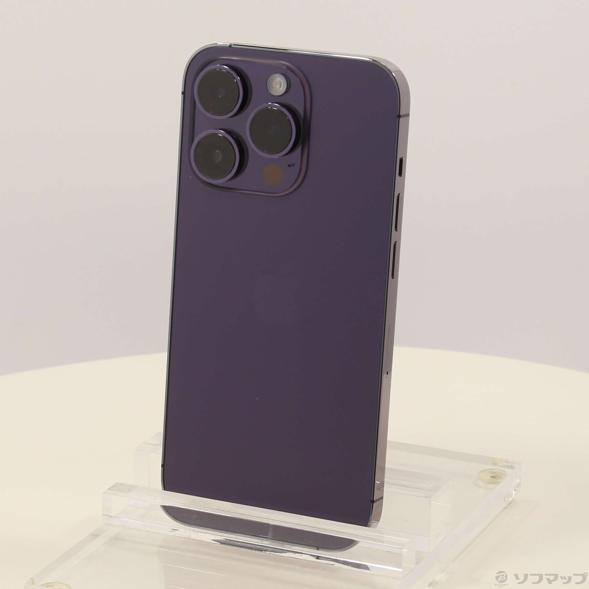 中古】iPhone14 Pro 512GB ディープパープル MQ283J／A SIM