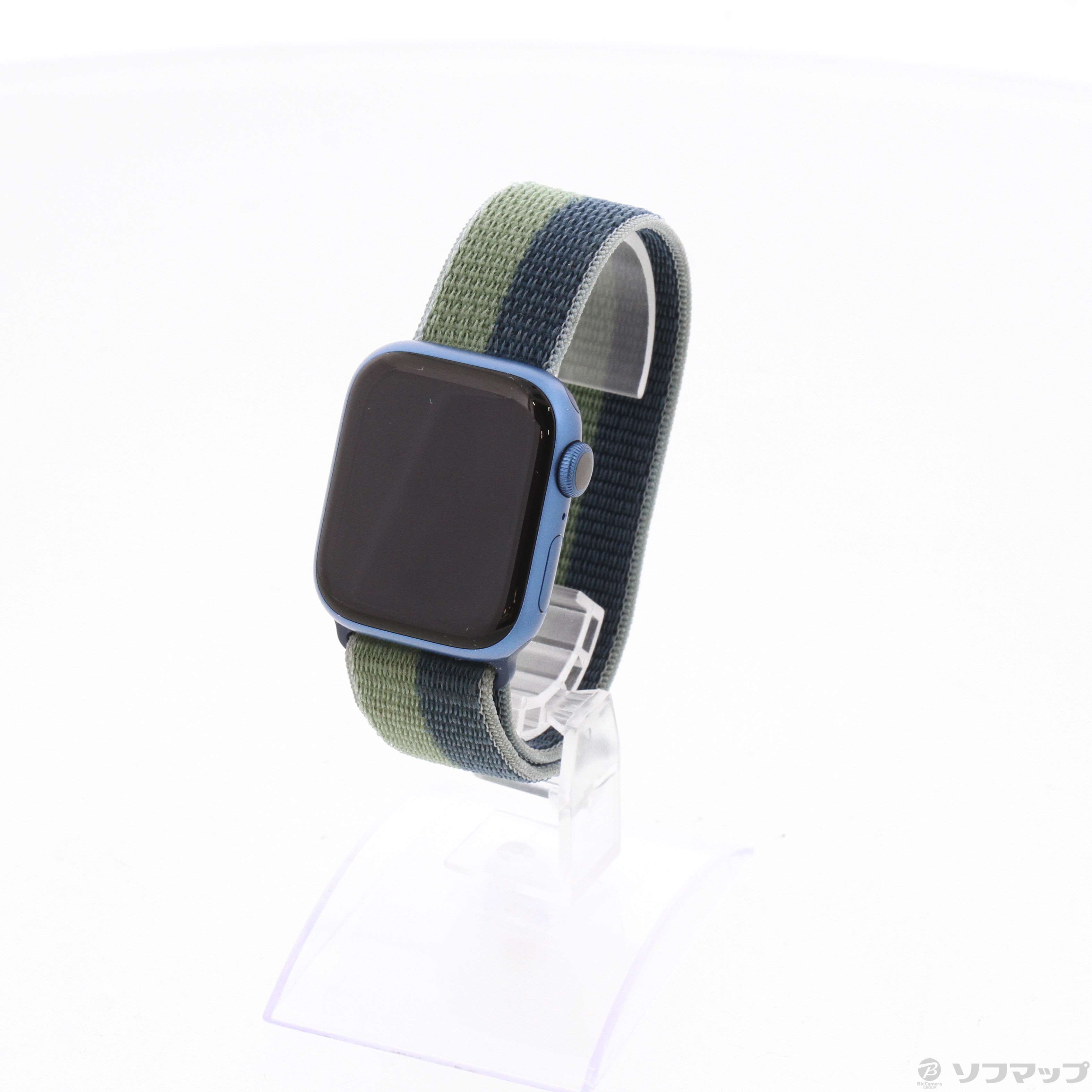 中古】Apple Watch Series 7 GPS 41mm ブルーアルミニウムケース