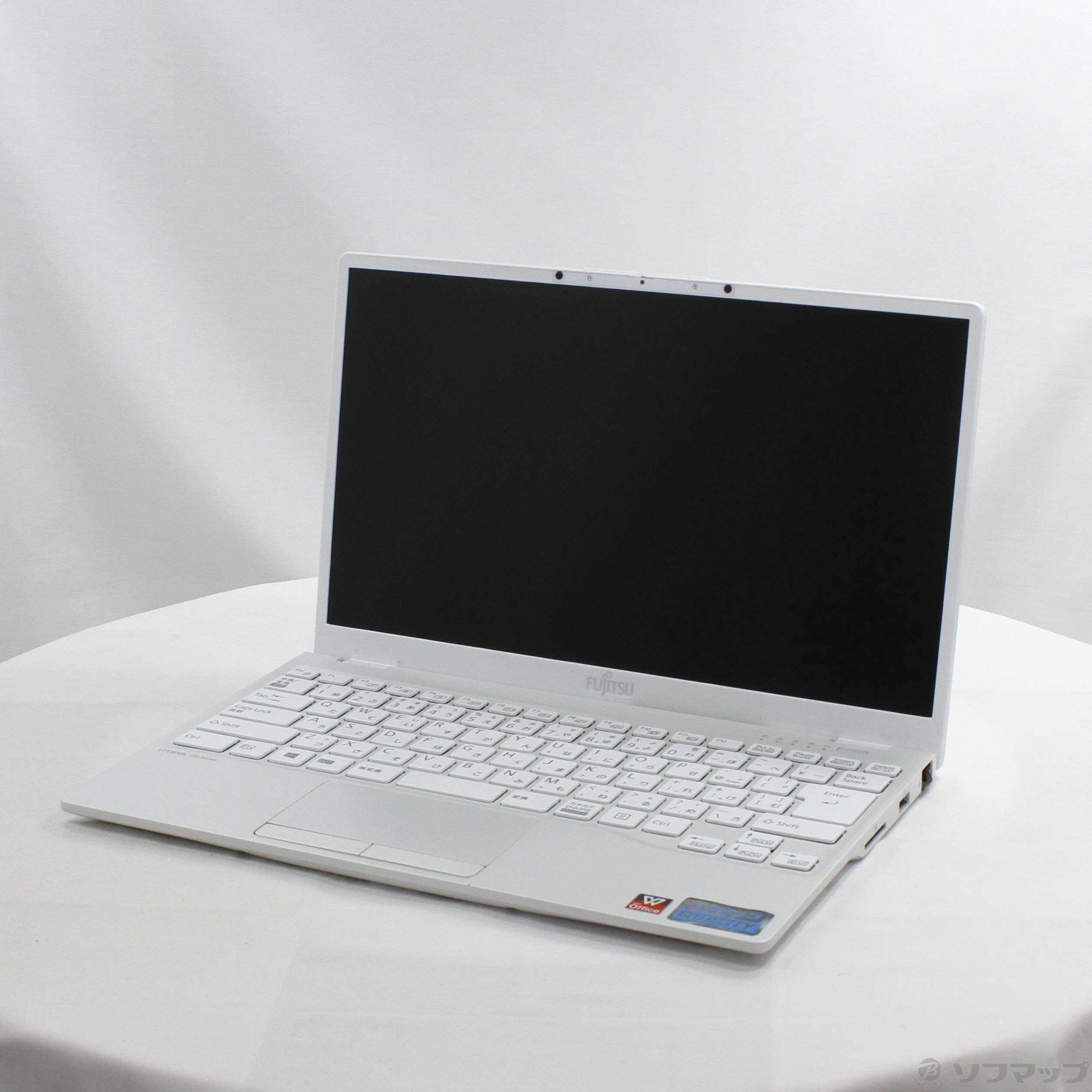 中古】LIFEBOOK UH08／E3 FMVUU8FUV4 〔Windows 10〕 ［Core-i7-1165G7  (2.8GHz)／16GB／SSD256GB／13.3インチワイド］ [2133058657921] - リコレ！|ビックカメラグループ  ソフマップの中古通販サイト