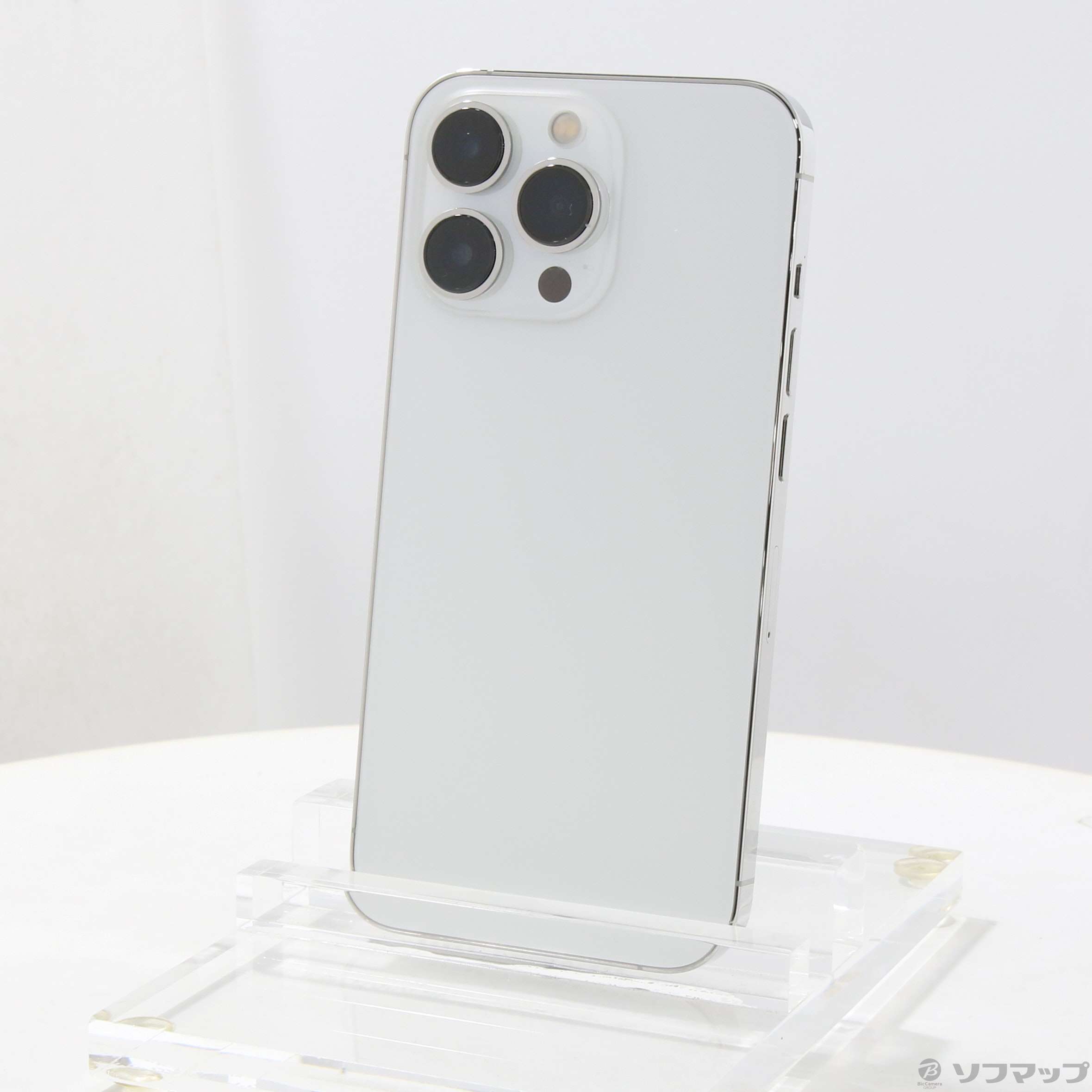 中古】【安心保証】 iPhone13 Pro[128GB] SIMフリー MLUF3J はずかしく シルバー