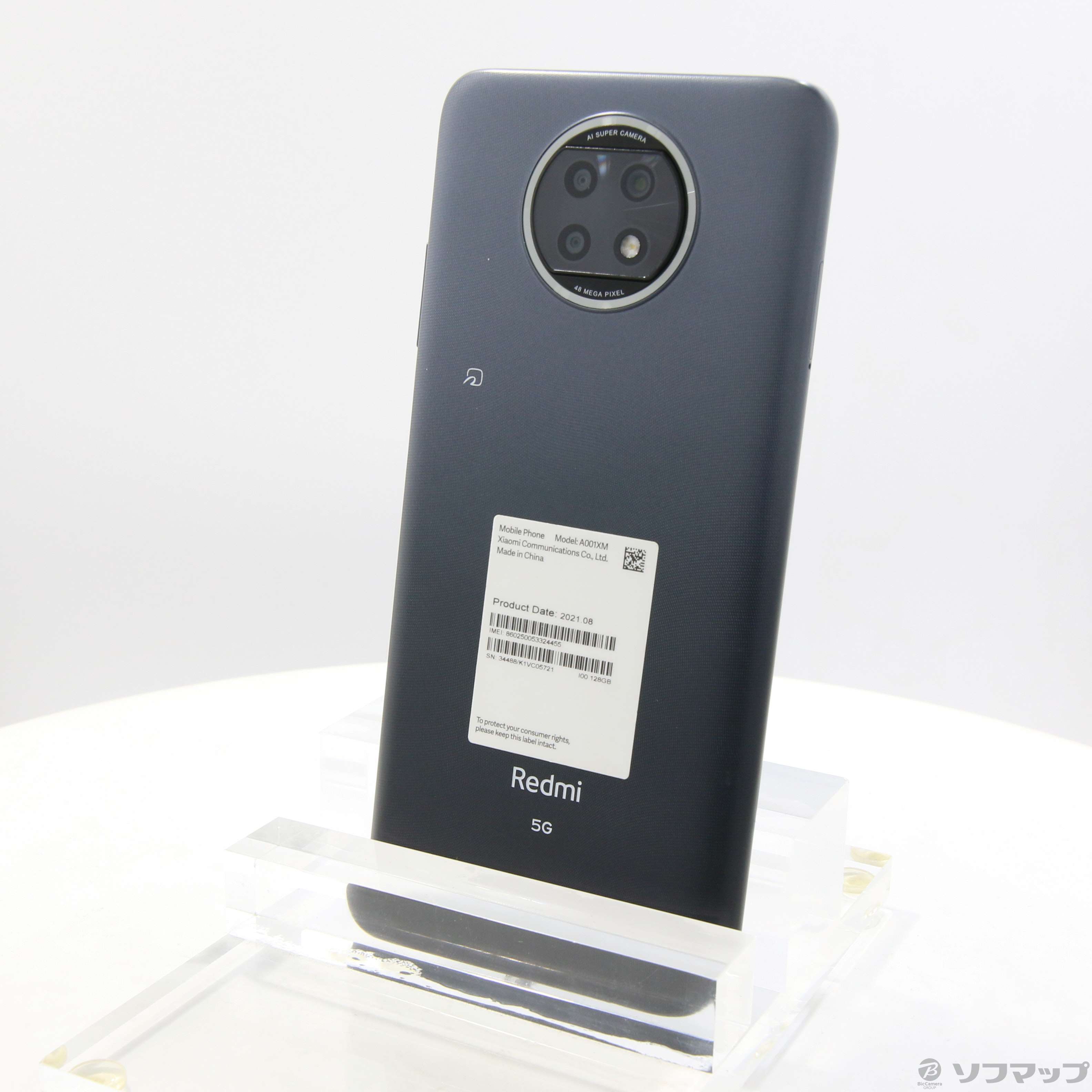 SoftBank Redmi Note 9T すばやく A001XM 64GB ナイトフォールブラック Xiaomi （小米） 当社６ヶ月保証