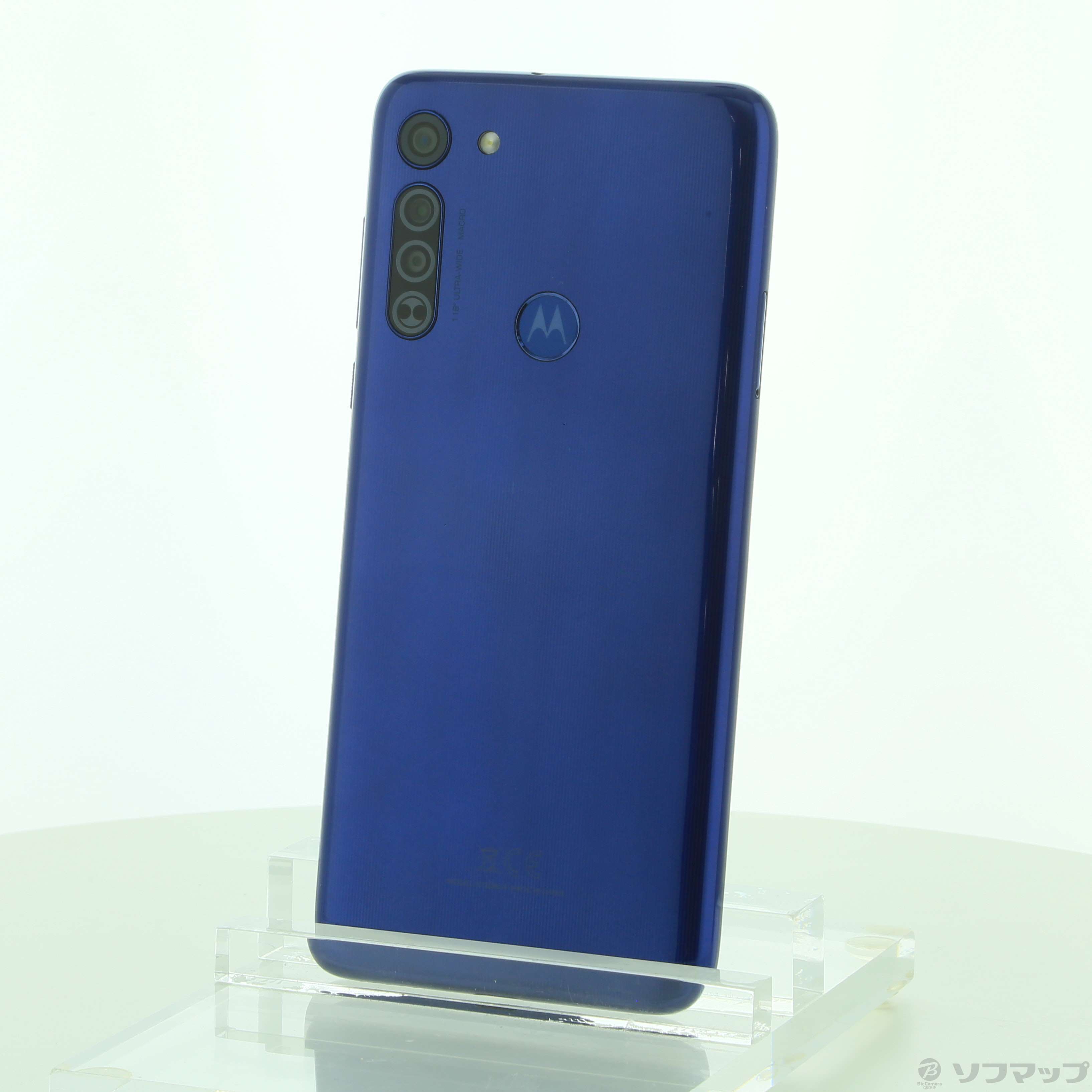 中古】Moto G8 64GB ノイエブルー PAJG0000JP SIMフリー