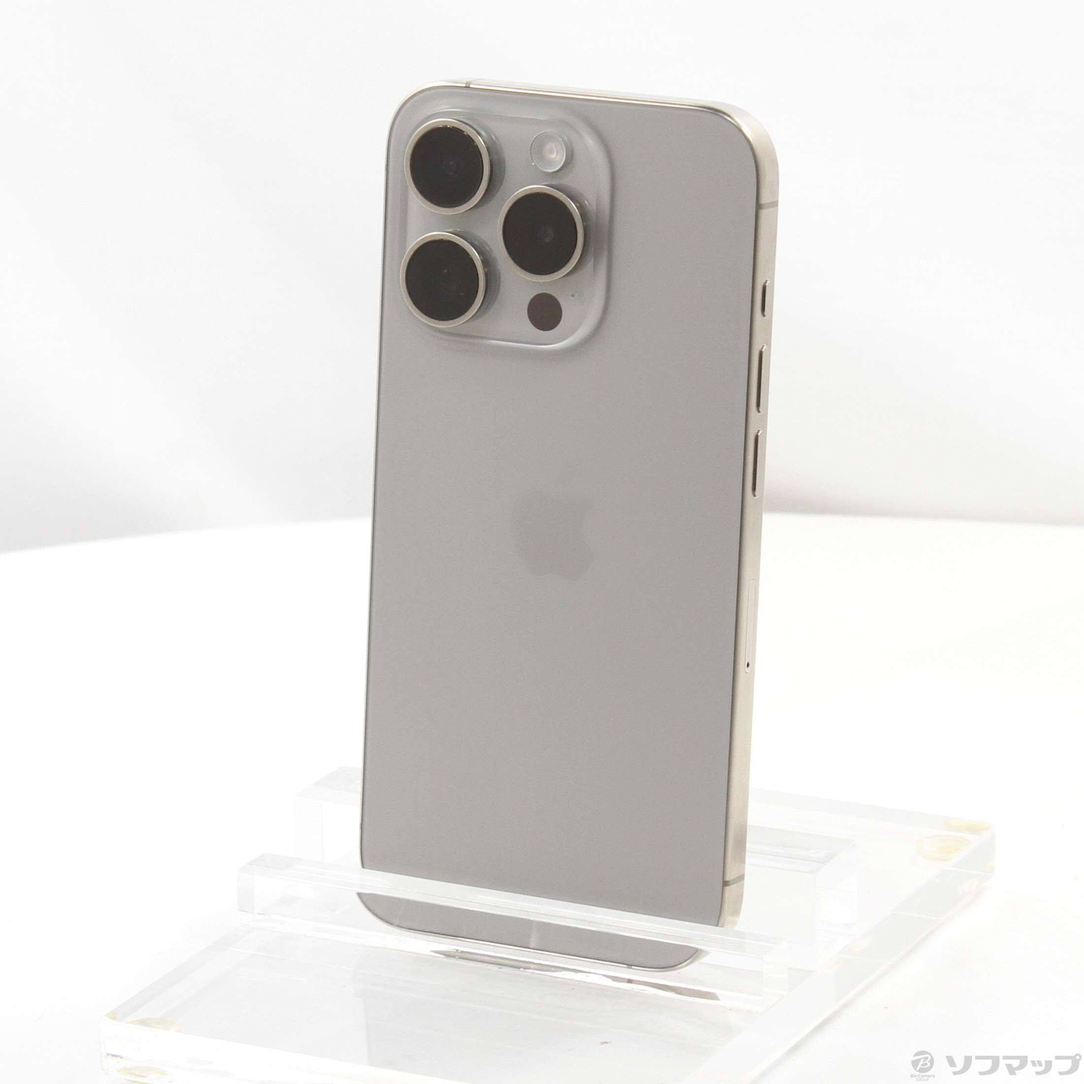 iPhone 15 PRO 256GB ブラックチタニウム 中古 ケーブル/箱付