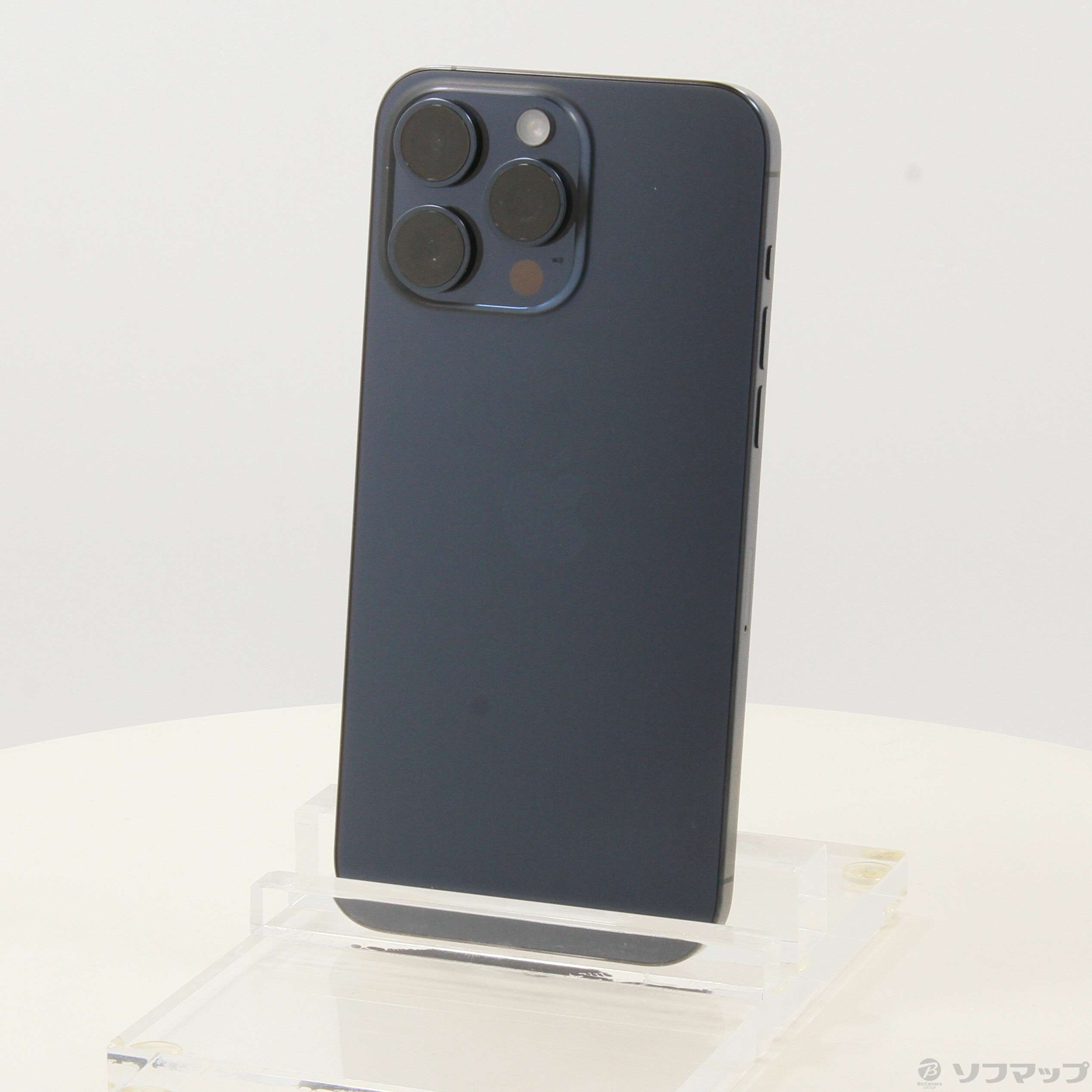 中古】GW特価 iPhone15 Pro Max 256GB ブルーチタニウム MU6T3J