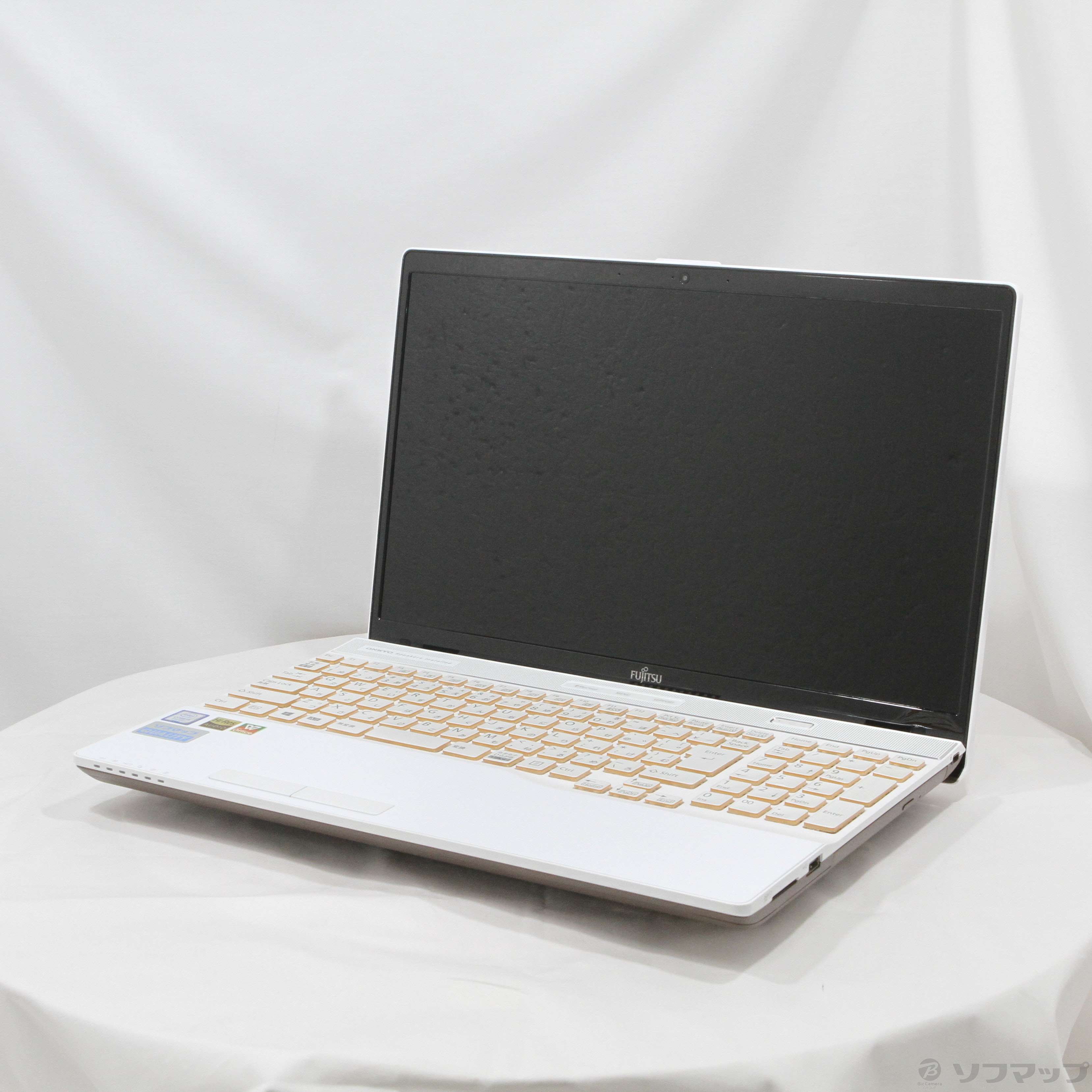 中古】LIFEBOOK AH52／D1 FMVA52D1WZ プレミアムホワイト 〔Windows 10〕 ［Core-i5-8265U  (1.6GHz)／8GB／SSD512GB／15.6インチワイド］ [2133059025897] - リコレ！|ビックカメラグループ  ソフマップの中古通販サイト