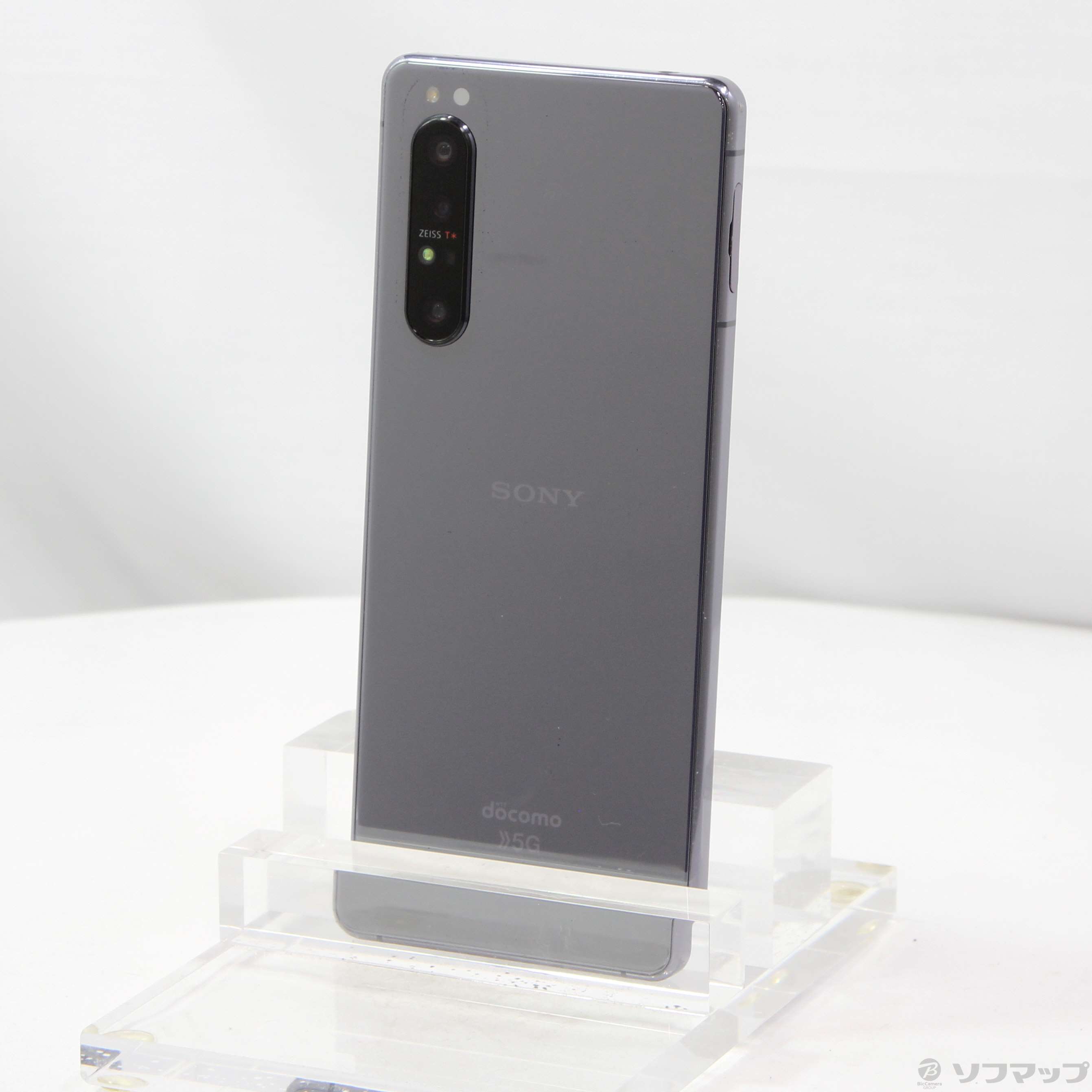 中古】Xperia 1 II 128GB パープル SO-51A docomoロック解除SIMフリー