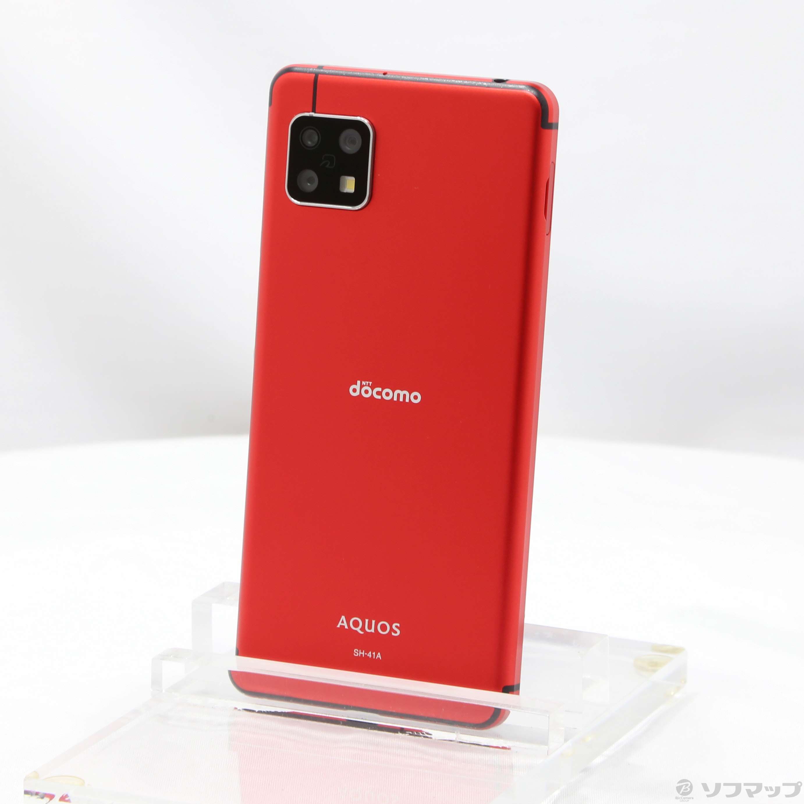 【中古】AQUOS sense4 64GB レッド SH-41A docomoロック解除SIMフリー [2133059083668] -  リコレ！|ビックカメラグループ ソフマップの中古通販サイト