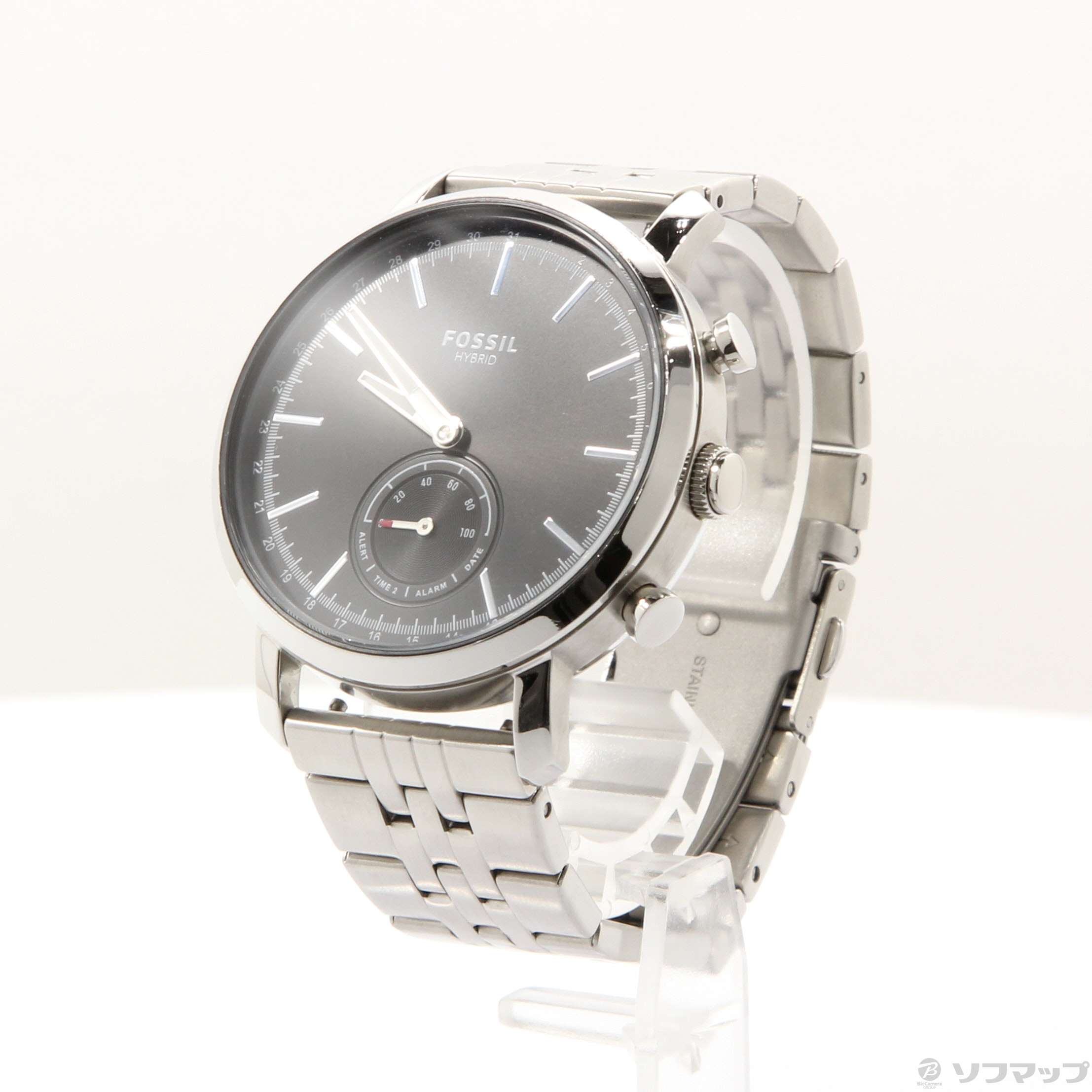 FOSSIL スマートウォッチ BQT1100 中古】FOSSIL LUTHER HYBRID SMARTWATCH BQT1100 [2133059085099
