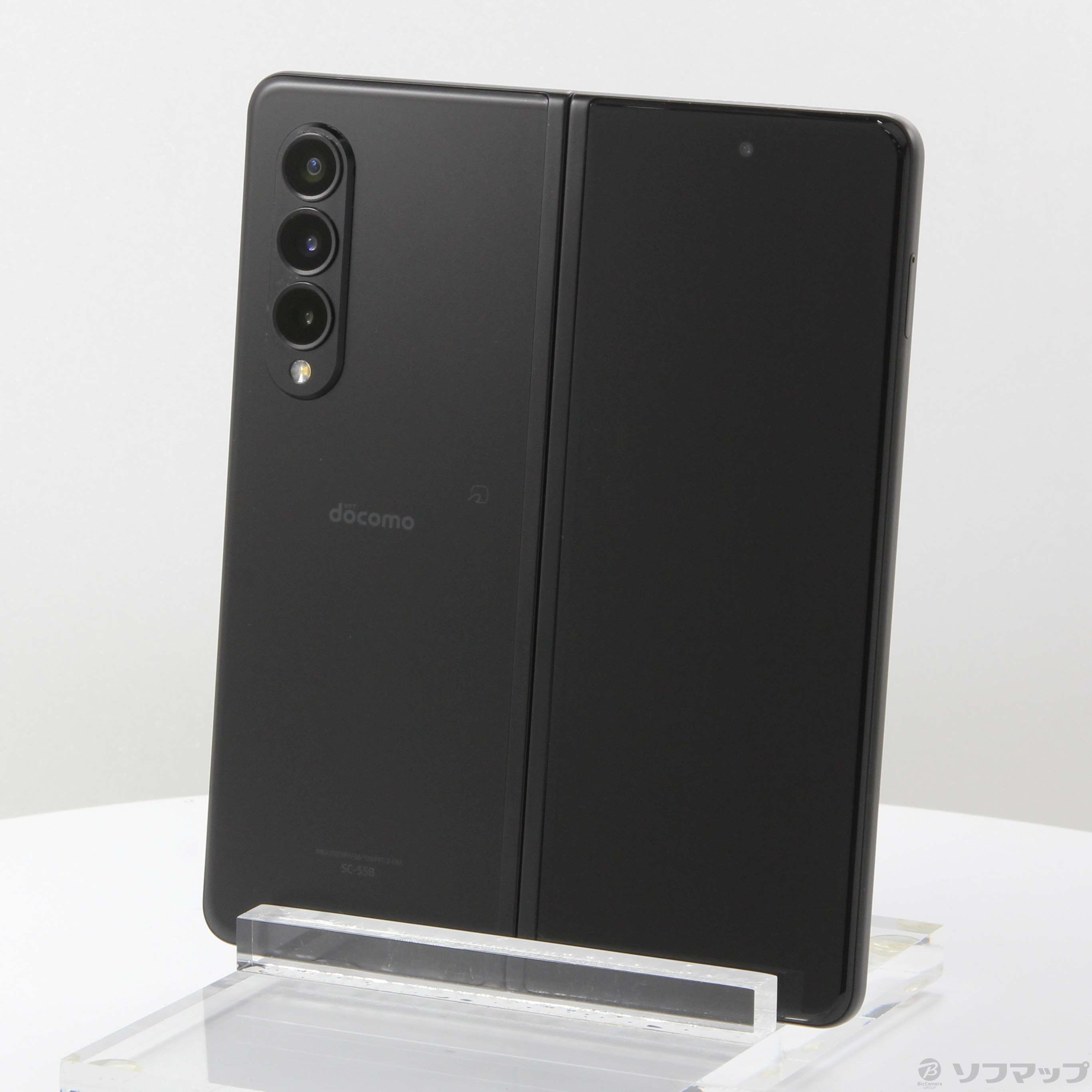 中古】Galaxy Z Fold3 5G 256GB ファントムブラック SC-55B docomo SIMフリー [2133059089486] -  リコレ！|ビックカメラグループ ソフマップの中古通販サイト