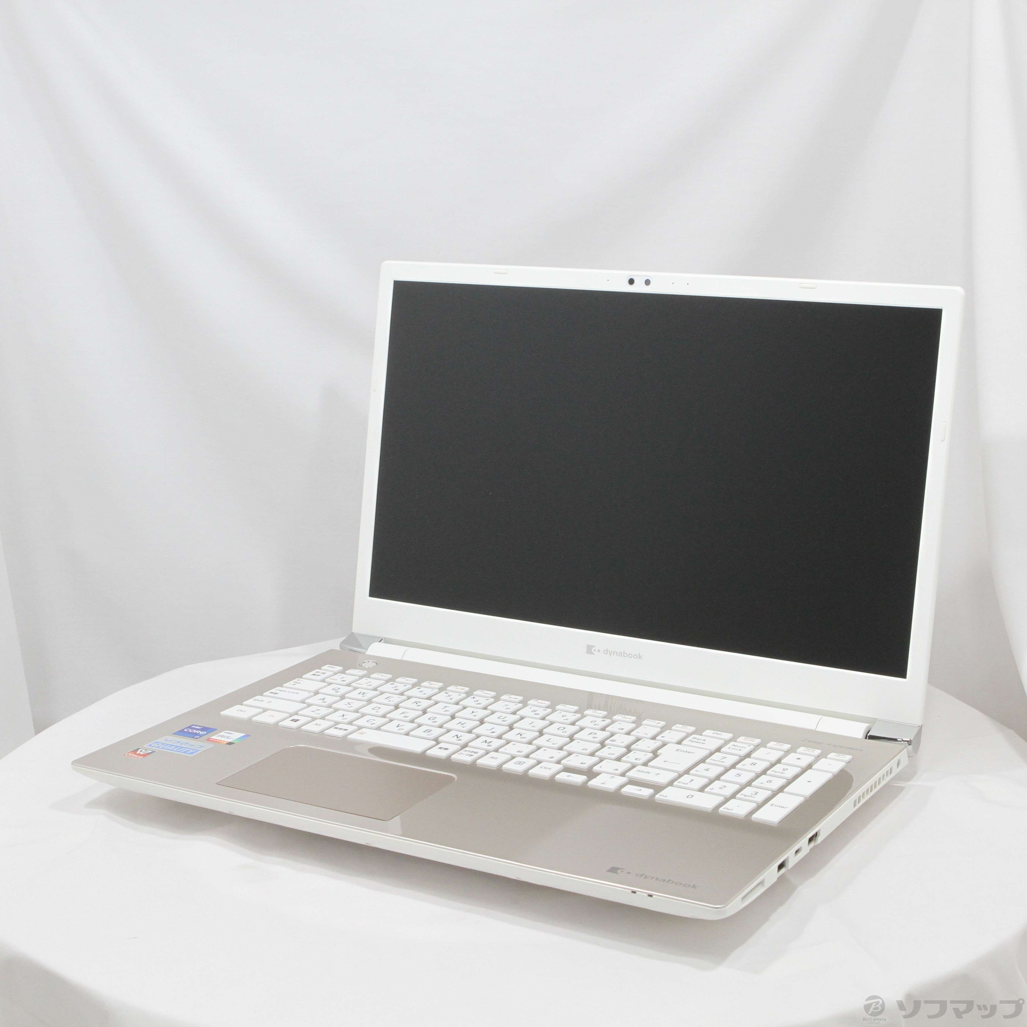 中古】dynabook T7 P2T7RPBG サテンゴールド ［Core-i7-1165G7  (2.8GHz)／8GB／SSD512GB／16.1インチワイド］ [2133059105346] - リコレ！|ビックカメラグループ  ソフマップの中古通販サイト