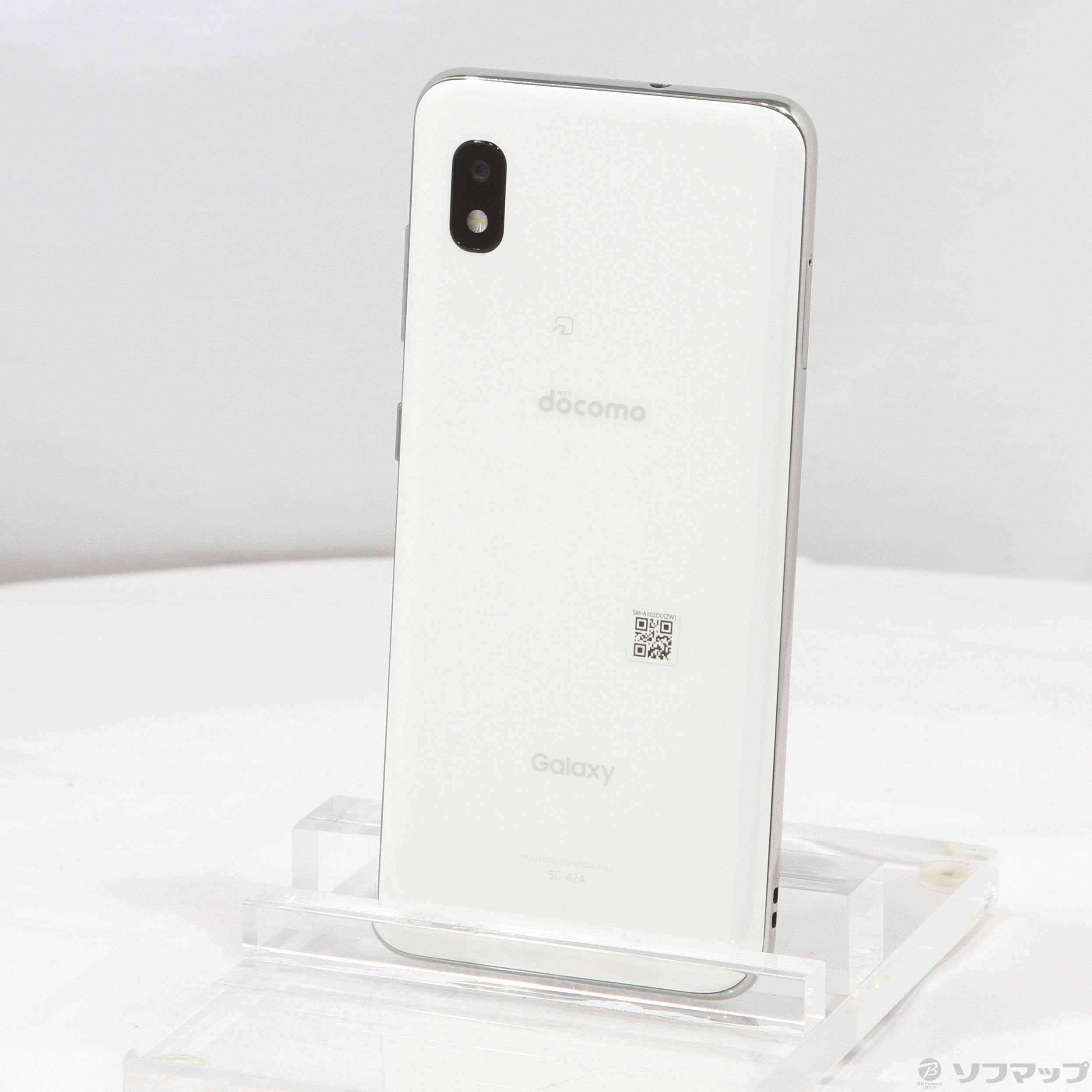 中古】GALAXY A21 64GB ホワイト SC-42A docomoロック解除SIMフリー