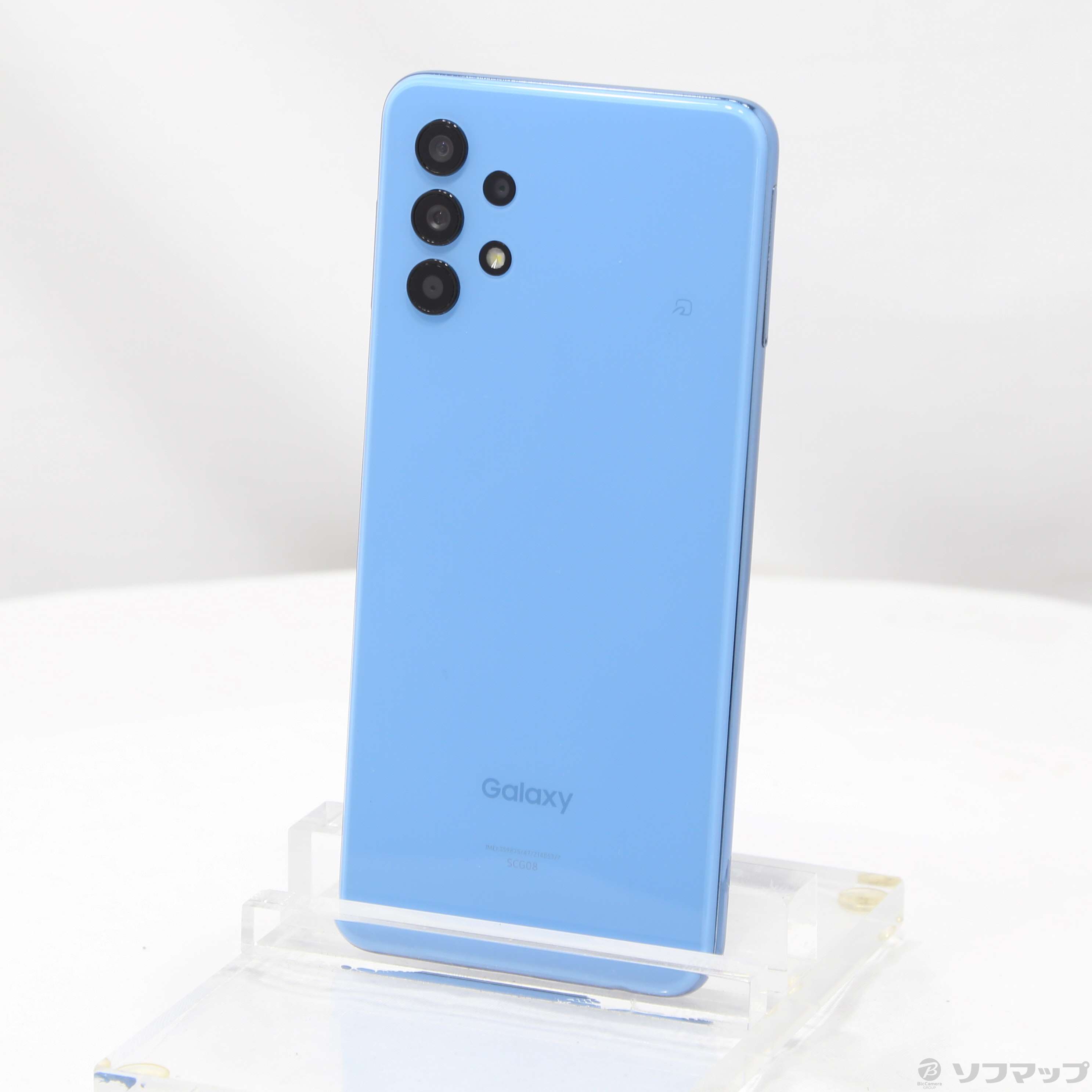 【中古】GALAXY A32 5G 64GB オーサムブルー SCG08 auロック解除SIMフリー [2133059205015] -  リコレ！|ビックカメラグループ ソフマップの中古通販サイト