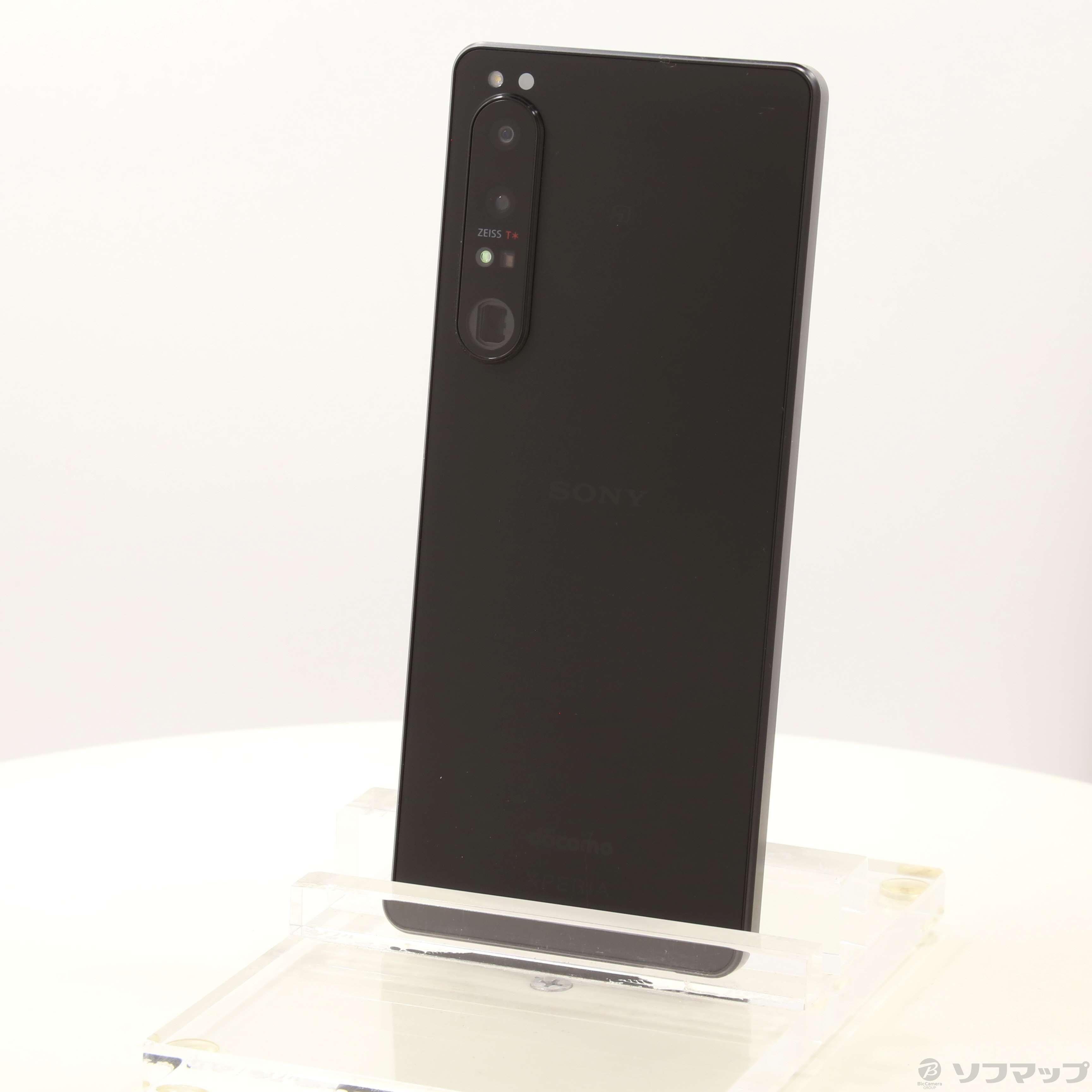 中古】【安心保証】 Xperia 1 SO-03L[64GB] ぬいあげ docomo パープル