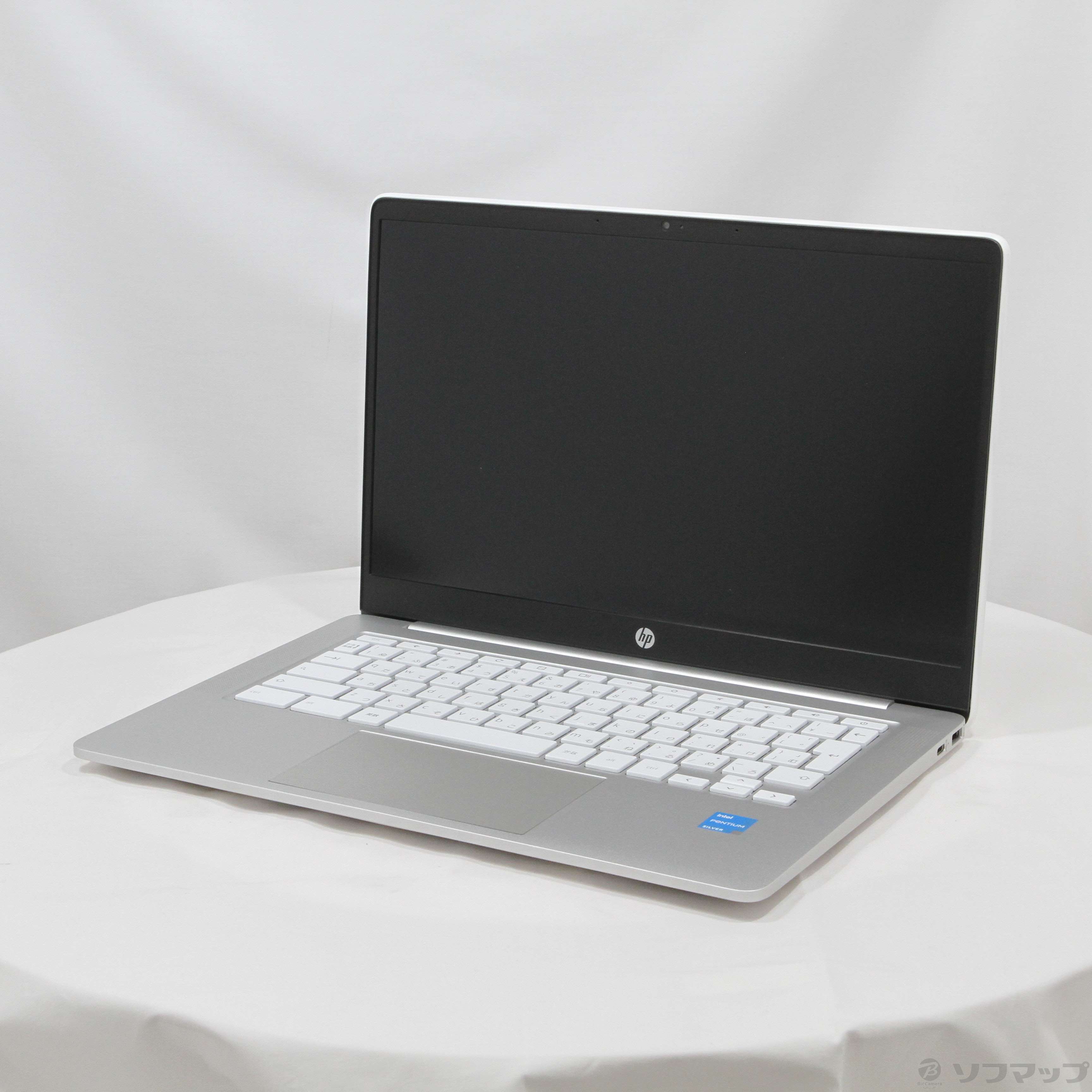 〔展示品〕 Chromebook 14a-na1000 6W1S6PA-AAAA セラミックホワイト ［Pentium Silver N6000  (1.1GHz)／4GB／eMMC64GB／14インチワイド］