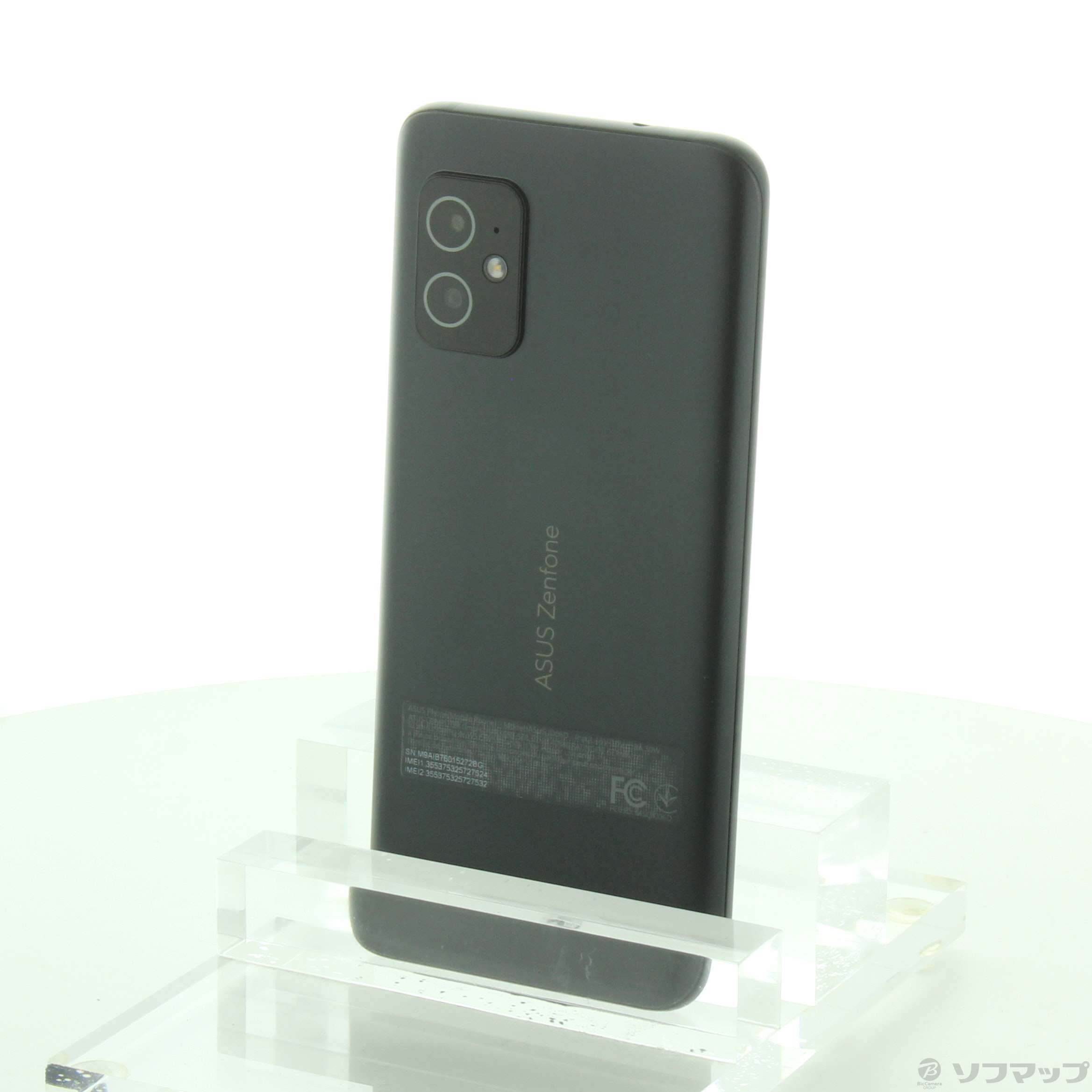 中古】Zenfone 8 128GB オブシディアンブラック ZS590KS-BK128S8 SIMフリー [2133059308990] -  リコレ！|ビックカメラグループ ソフマップの中古通販サイト