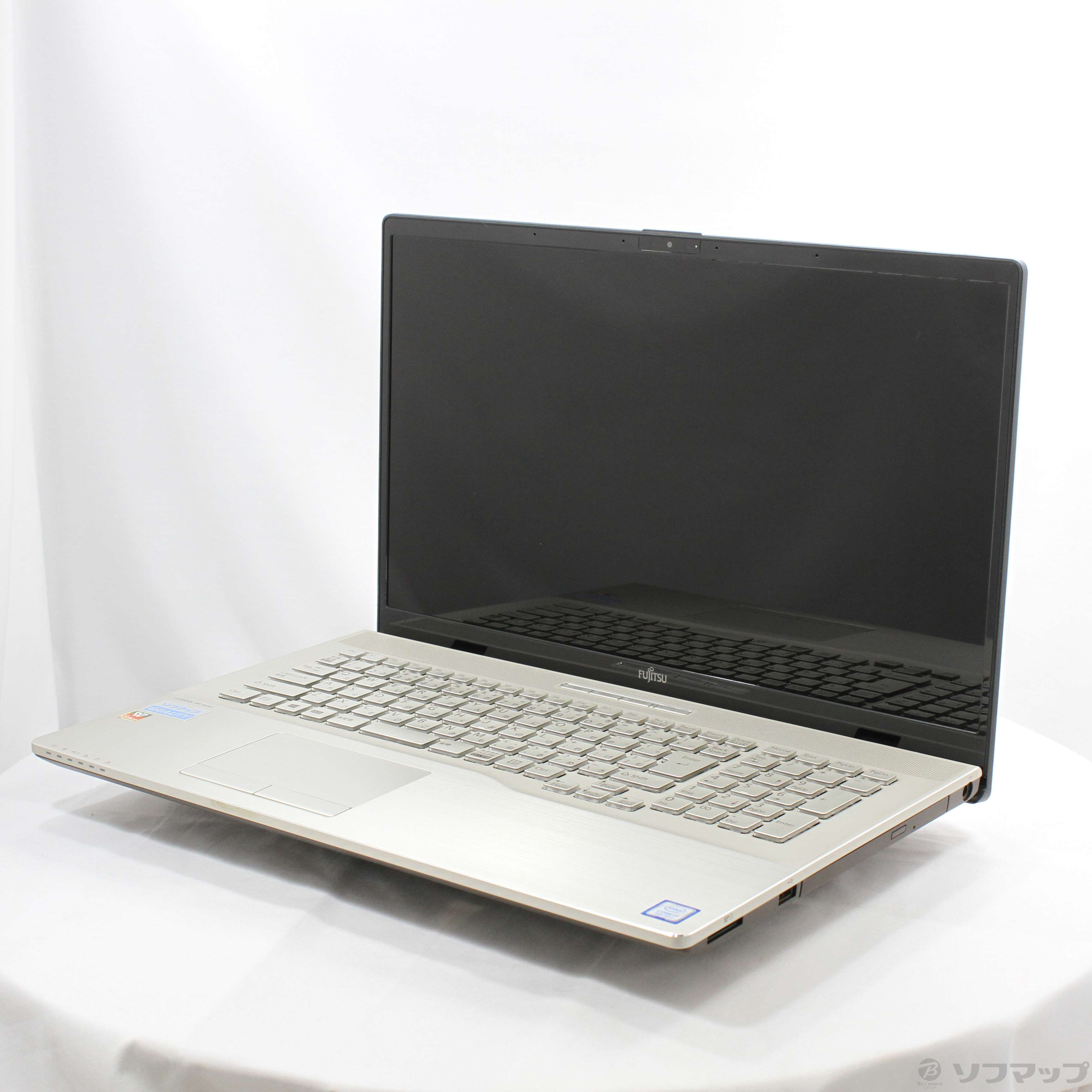 中古】LIFEBOOK NH90／D2 FMVN90D2G シャンパンゴールド 〔Windows 10〕 ［Core-i7-9750H  (2.6GHz)／8GB／HDD1TB／SSD256GB／17.3インチワイド］ [2133059603118] - リコレ！|ビックカメラグループ  ソフマップの中古通販サイト