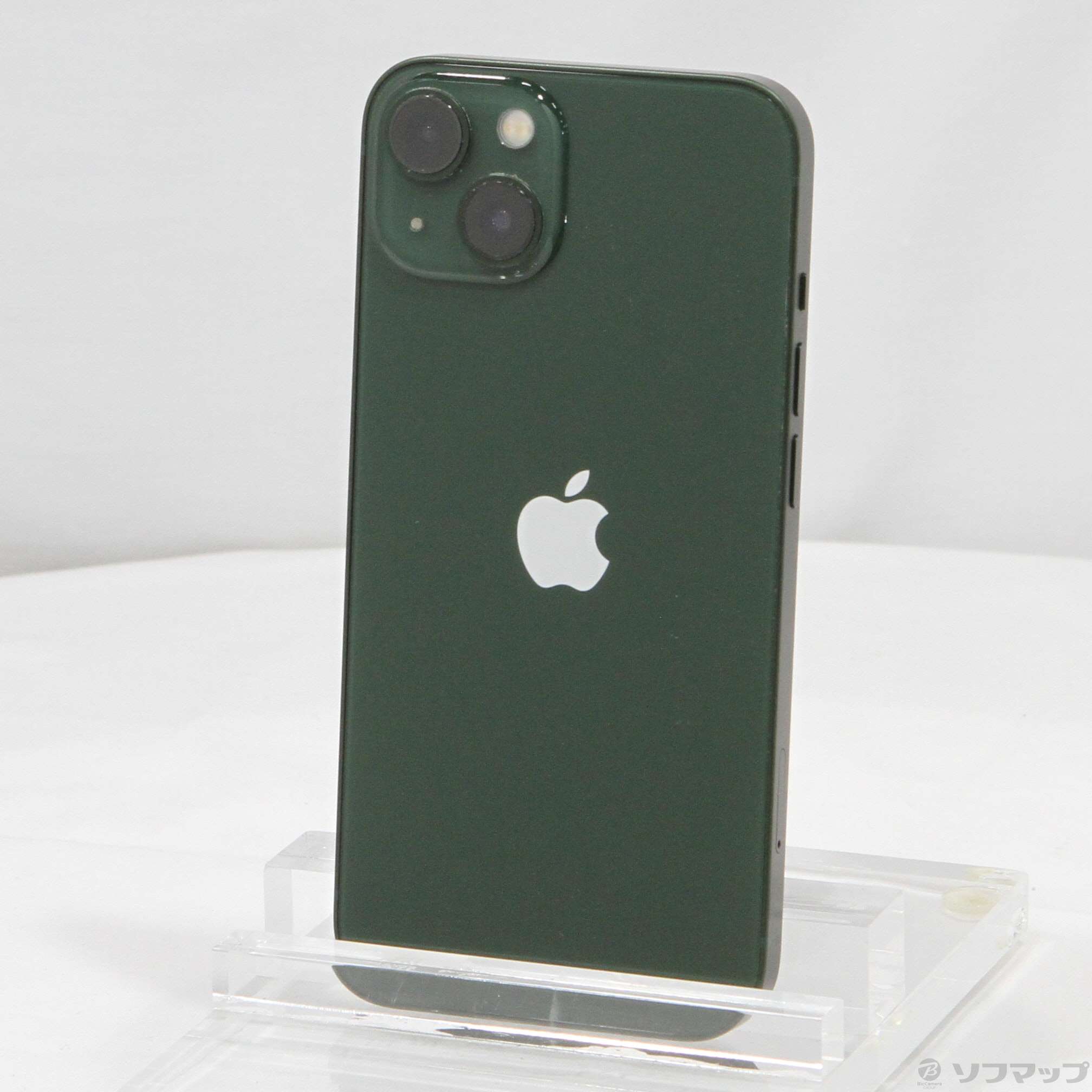 中古】iPhone13 256GB グリーン MNGH3J／A SIMフリー