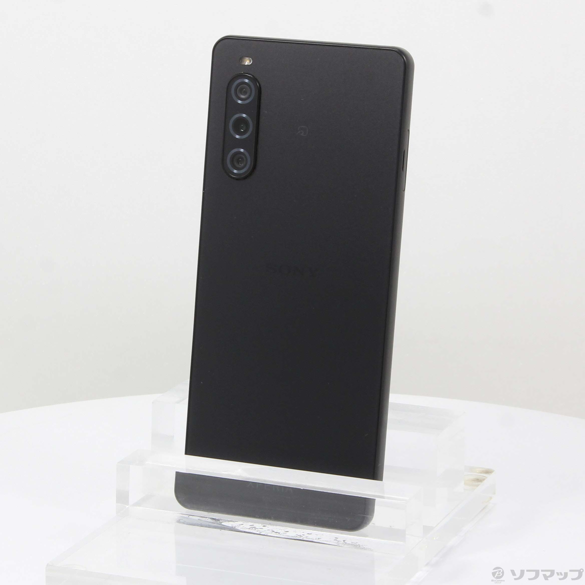 中古】Xperia 10 V 128GB ブラック SOG11 au SIMフリー
