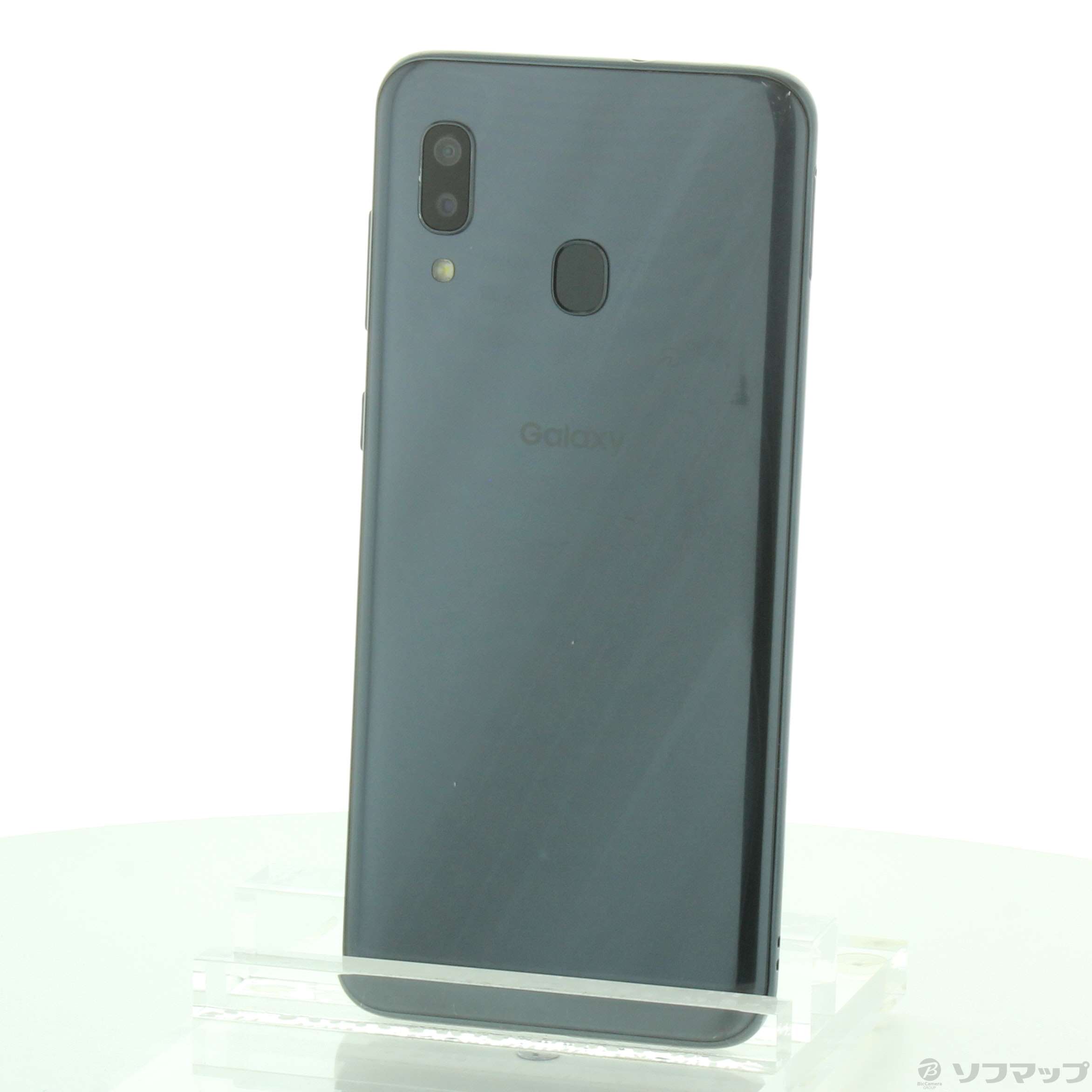 中古】GALAXY A30 64GB ブラック SCV43SKU UQ mobile SIMフリー