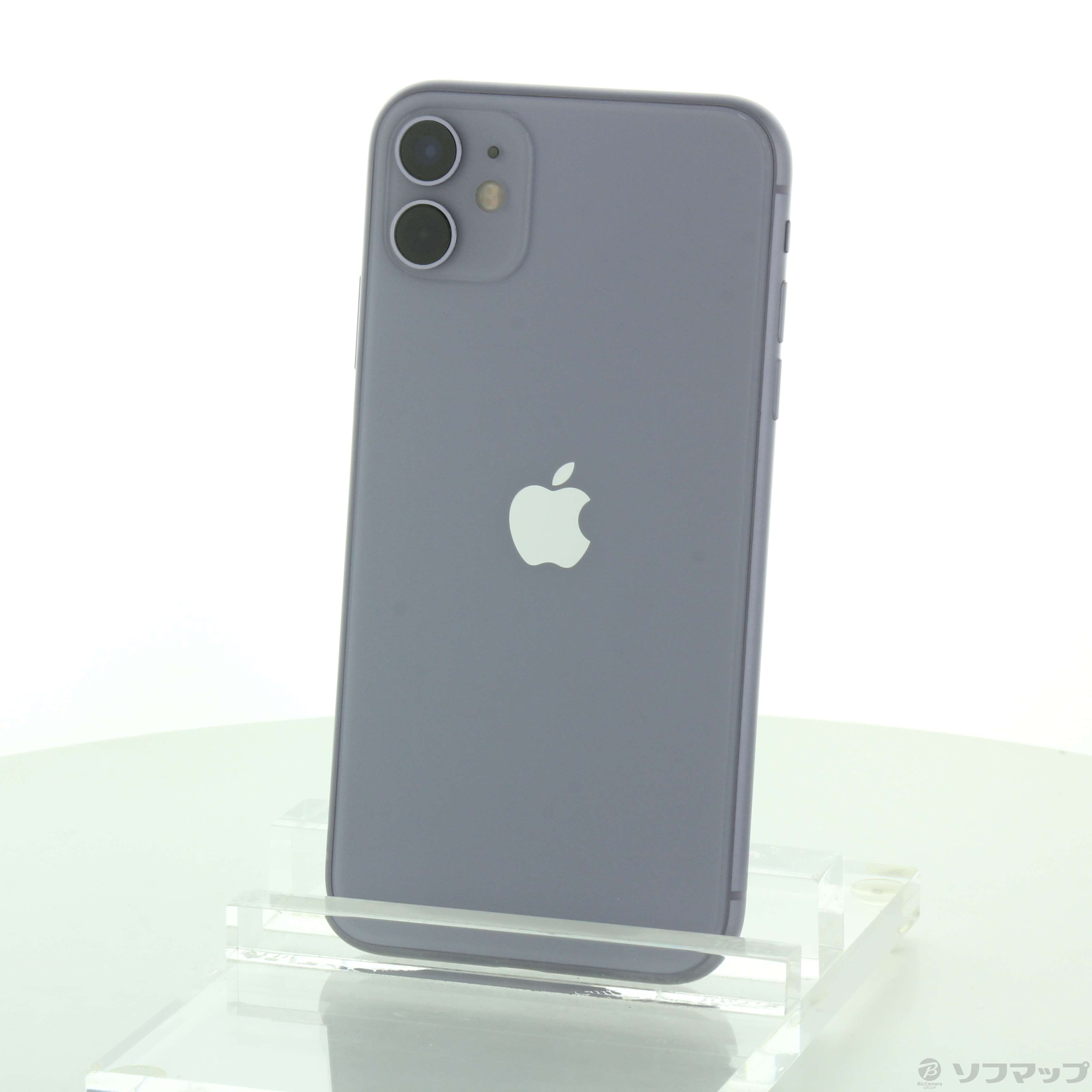 中古】iPhone11 256GB パープル MWMC2J／A SIMフリー [2133060318155