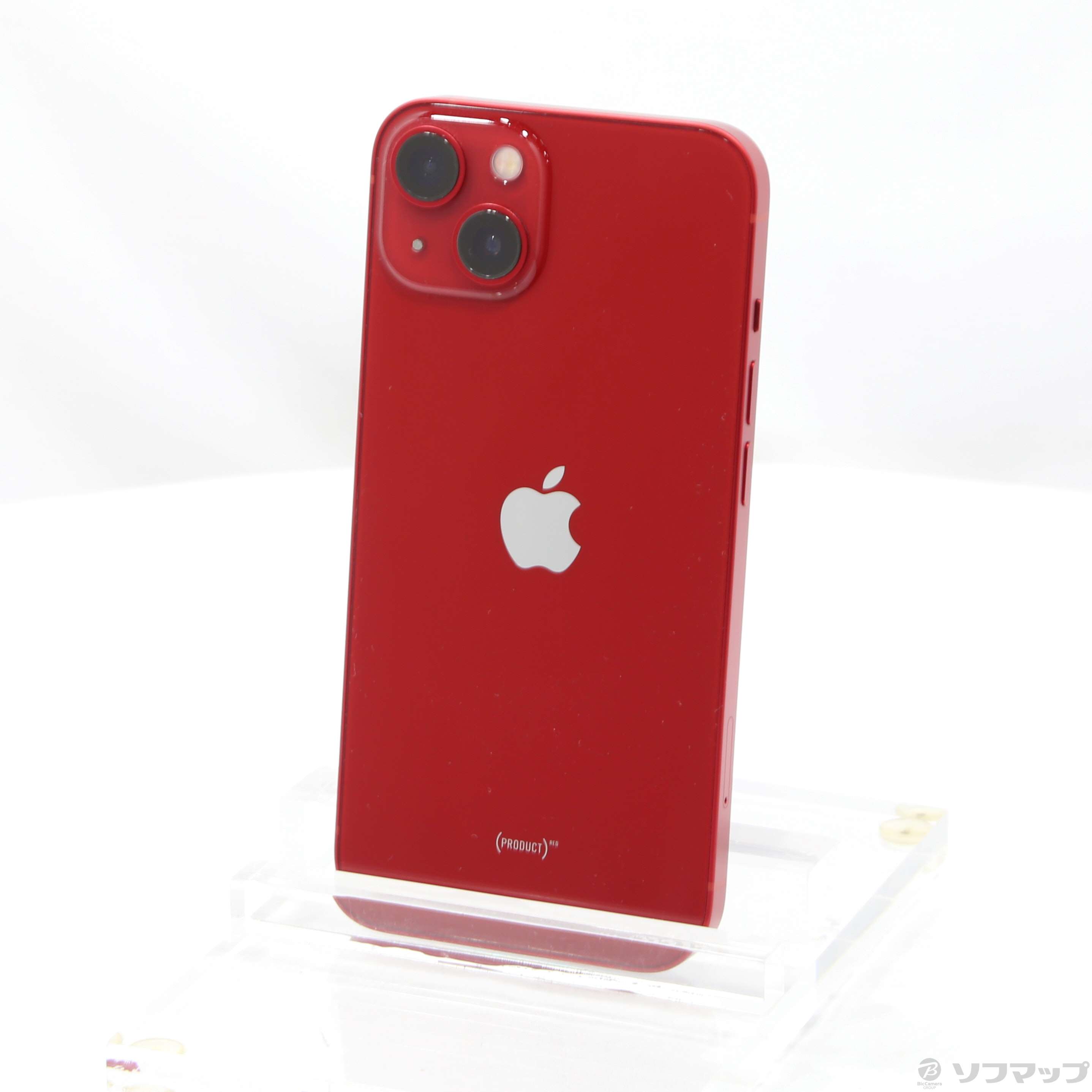 中古】iPhone13 128GB プロダクトレッド MLNF3J／A SIMフリー