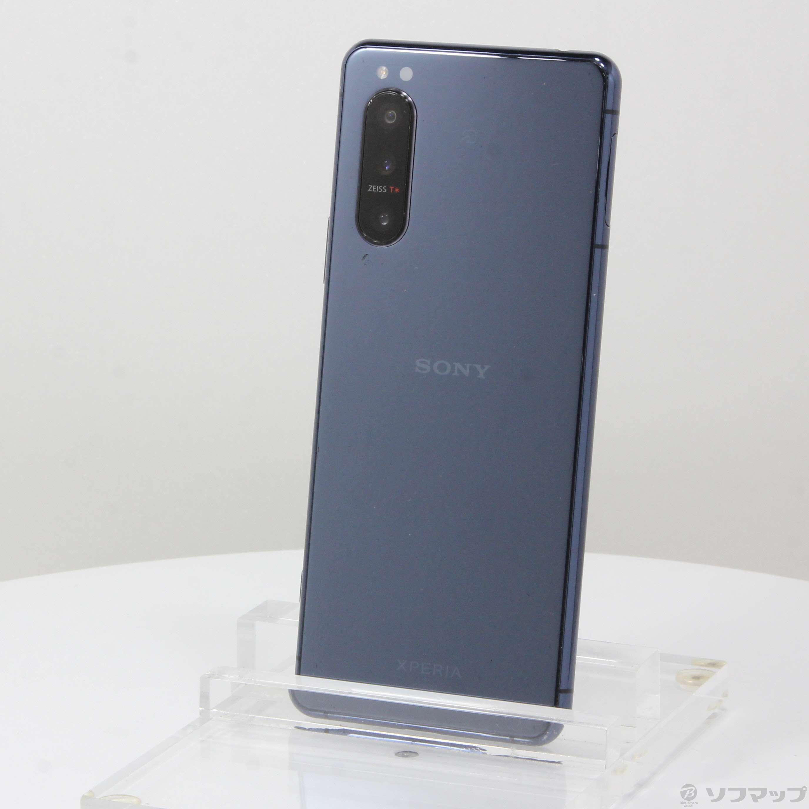SONY Xperia SOG02 128gb 美品 simフリー Xperia 5 【新品SIMフリー品】Xperia II SOG02 Blue AU 本体白