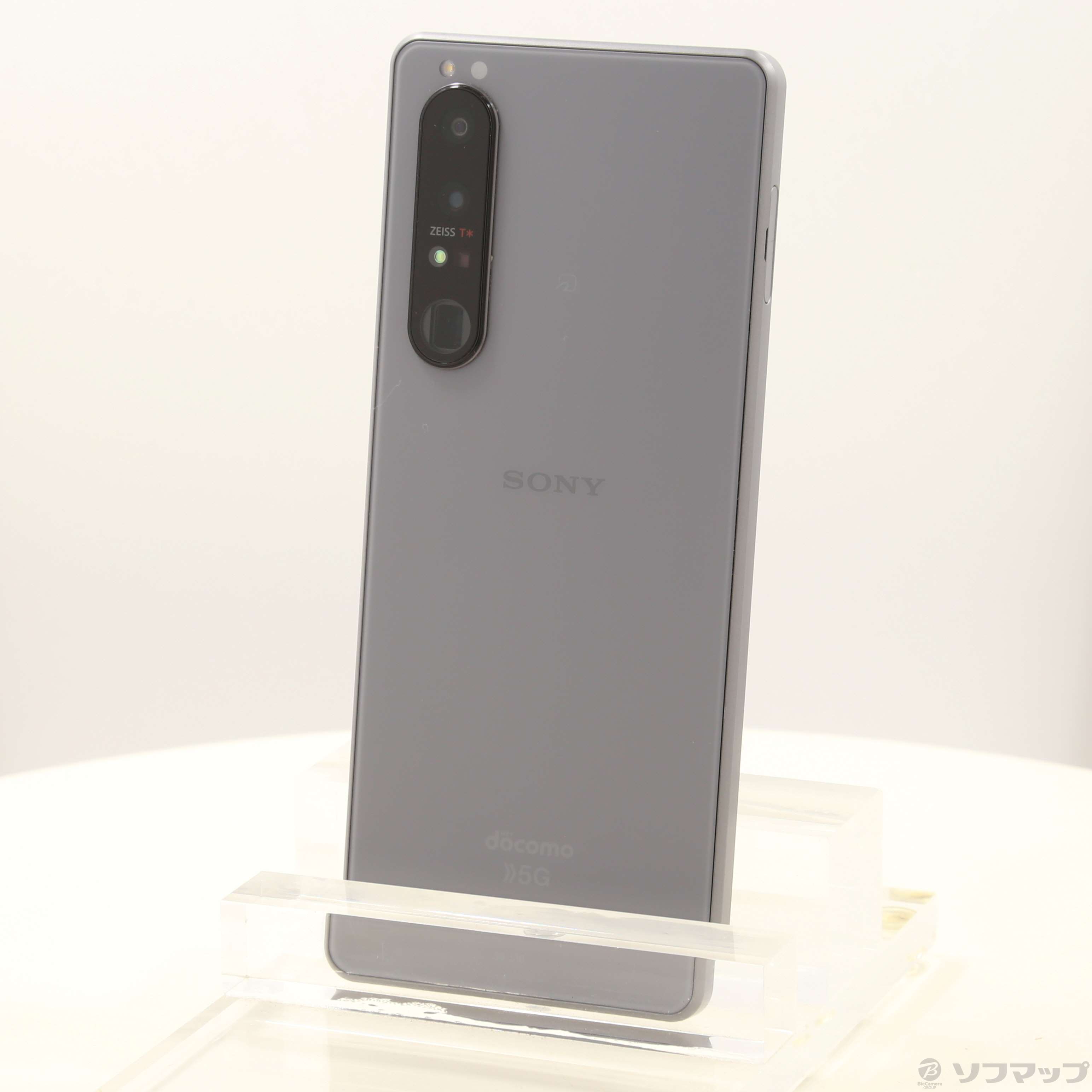 中古】Xperia 1 III 256GB フロストグレー SO-51B docomoロック解除SIM