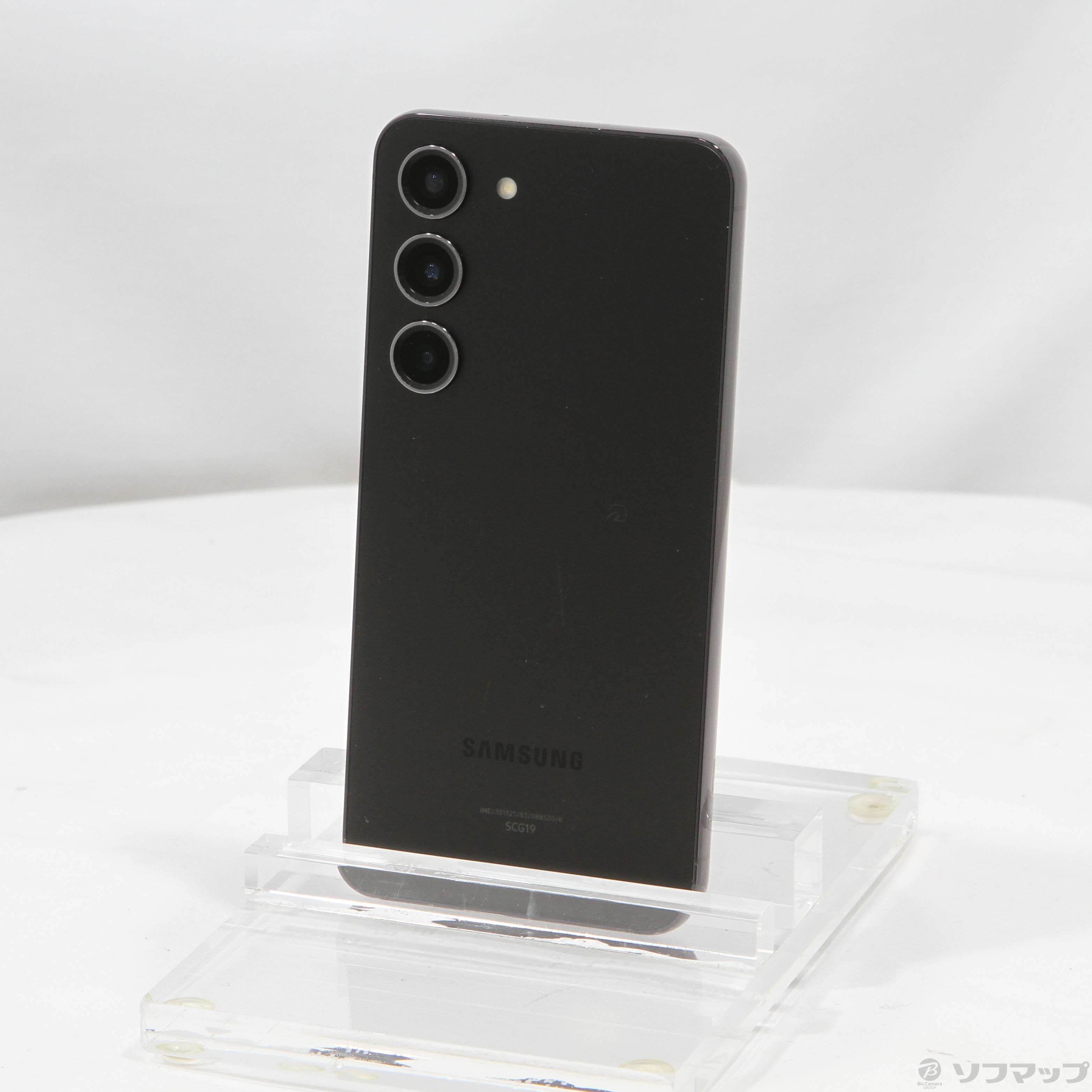 中古】Galaxy S23 256GB ファントムブラック SCG19 au SIMフリー