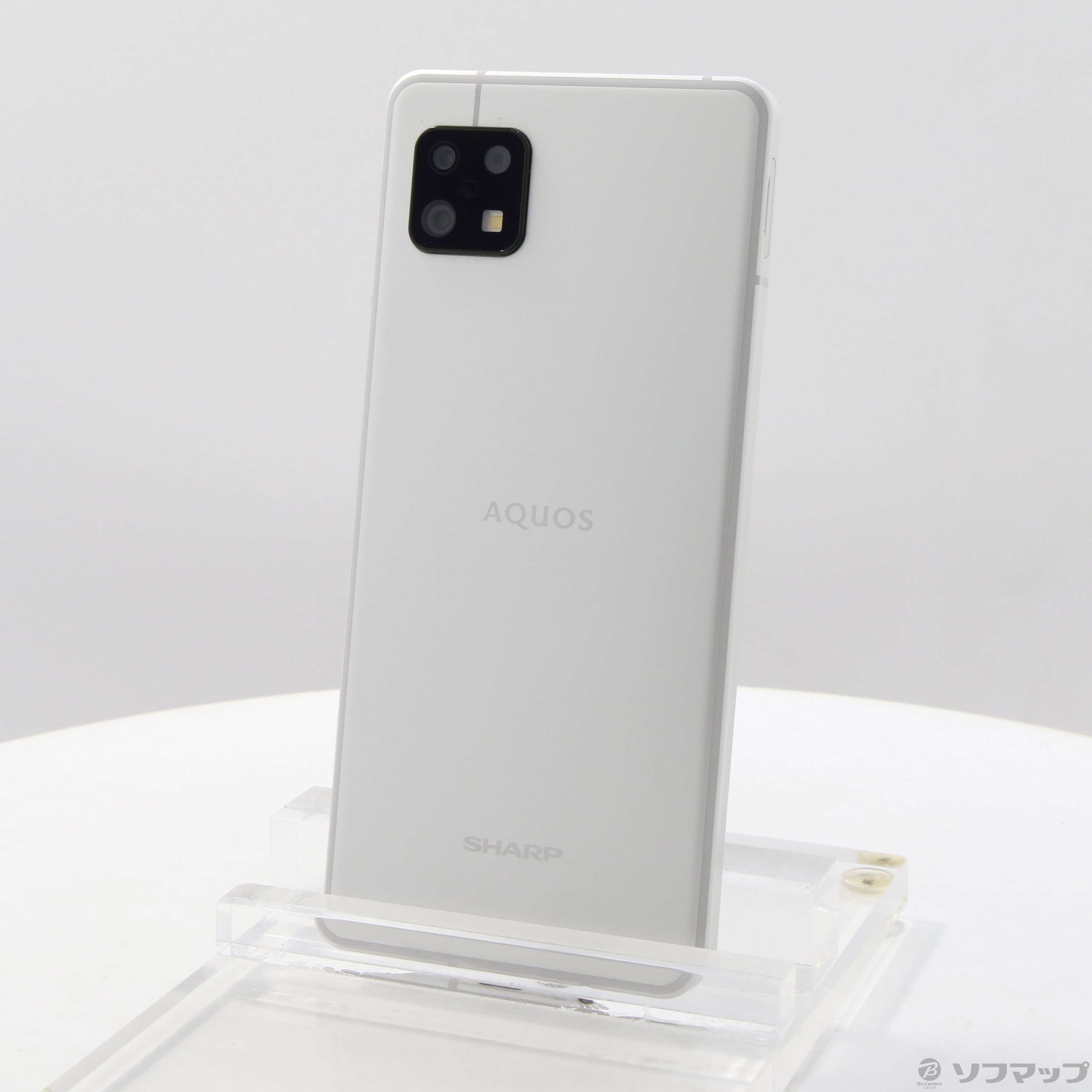 中古】AQUOS sense6s ジャパネット版 64GB シルバー SH-M19s-y SIM