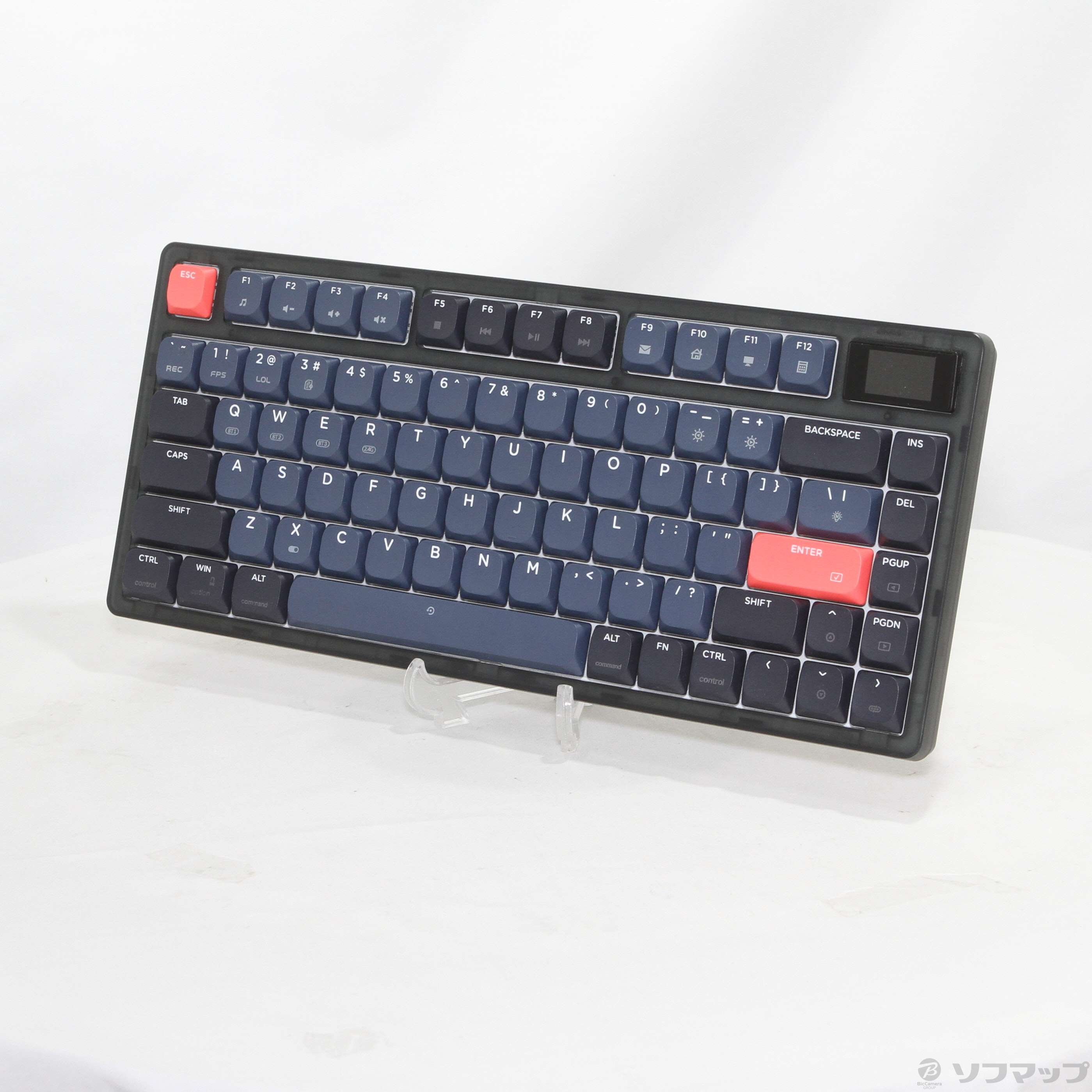 中古】ATTACK SHARK x AJAZZ AK832 メカニカル キーボード 赤軸