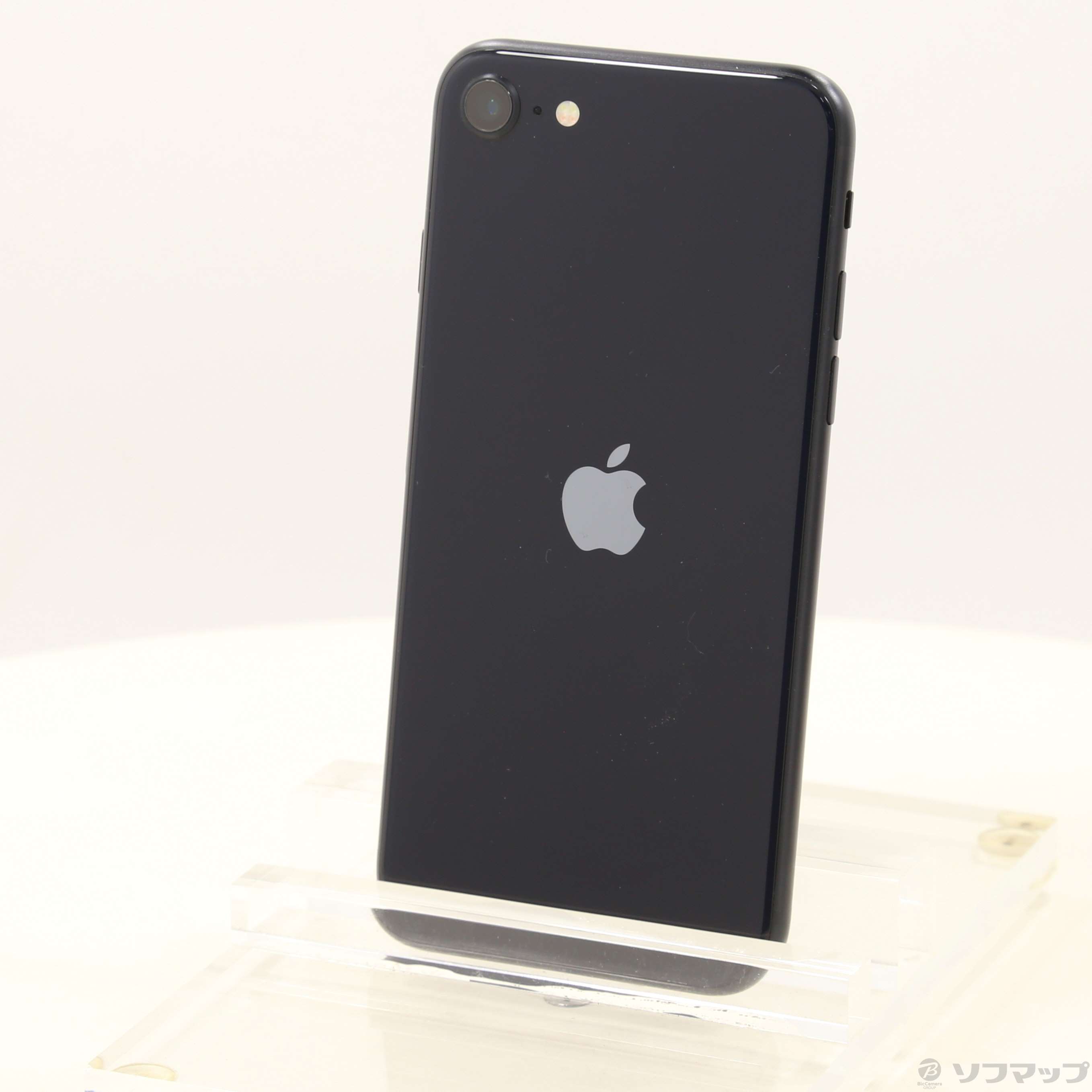 中古】iPhone SE 第3世代 64GB ミッドナイト MMYC3J／A SIMフリー