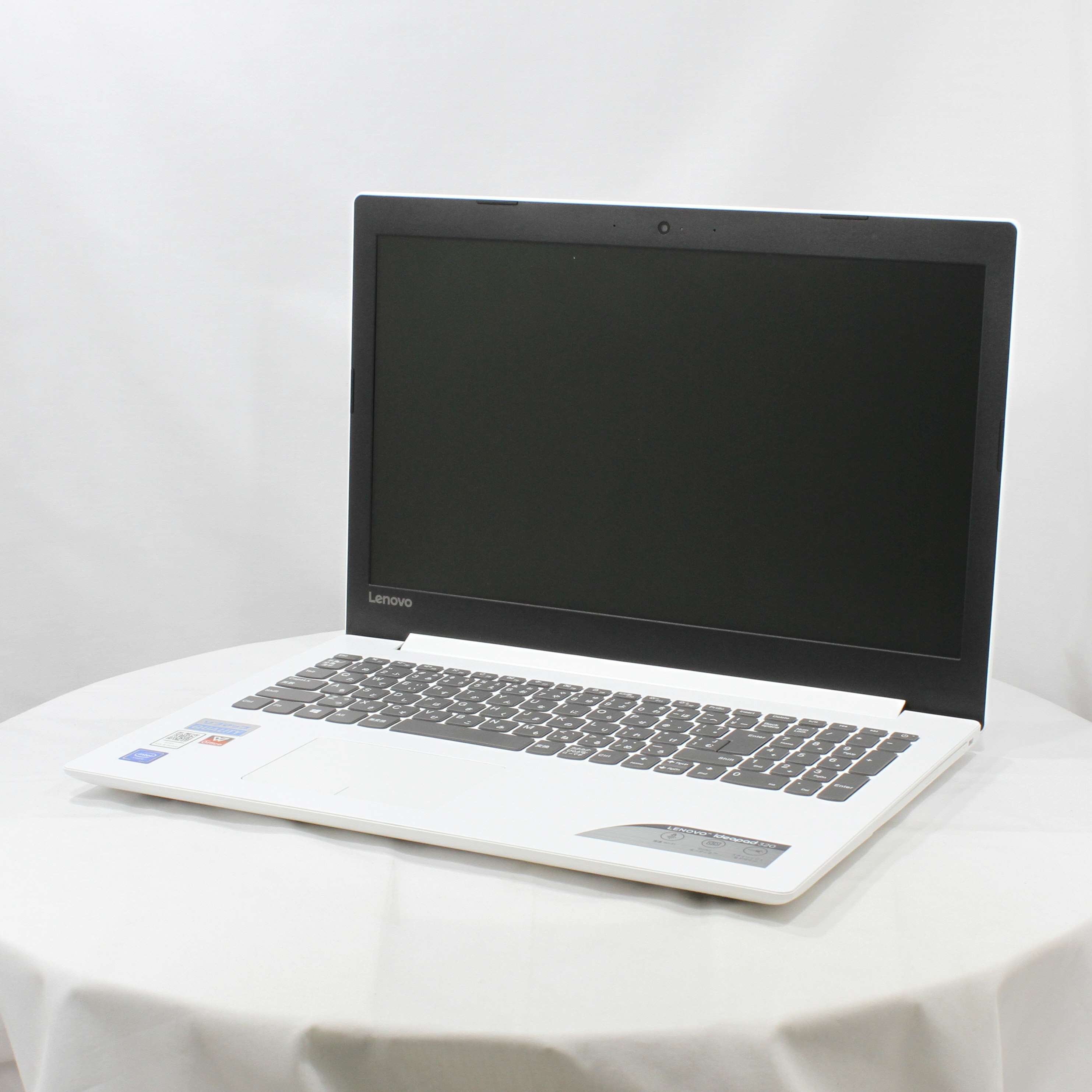 スマホ・タブレット・パソコン lenovo ideapad 320 80XR009YJP 中古】ideapad 320 80XR009YJP ブリザードホワイト 〔Windows 10