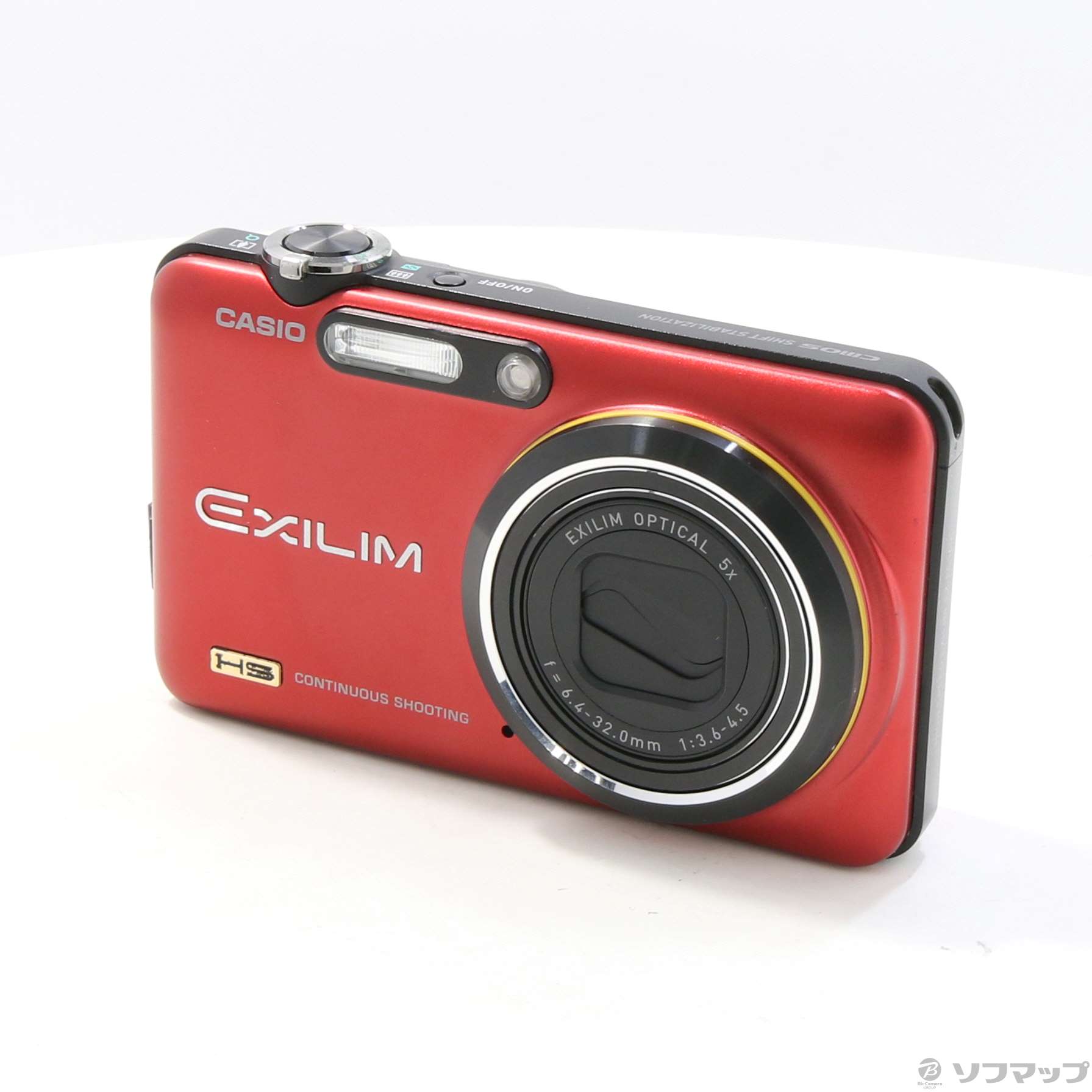 CASIO EXILIM EX-FC160S レッド ハイスピードカメラ EX-FC160S - デジタルカメラ - CASIO
