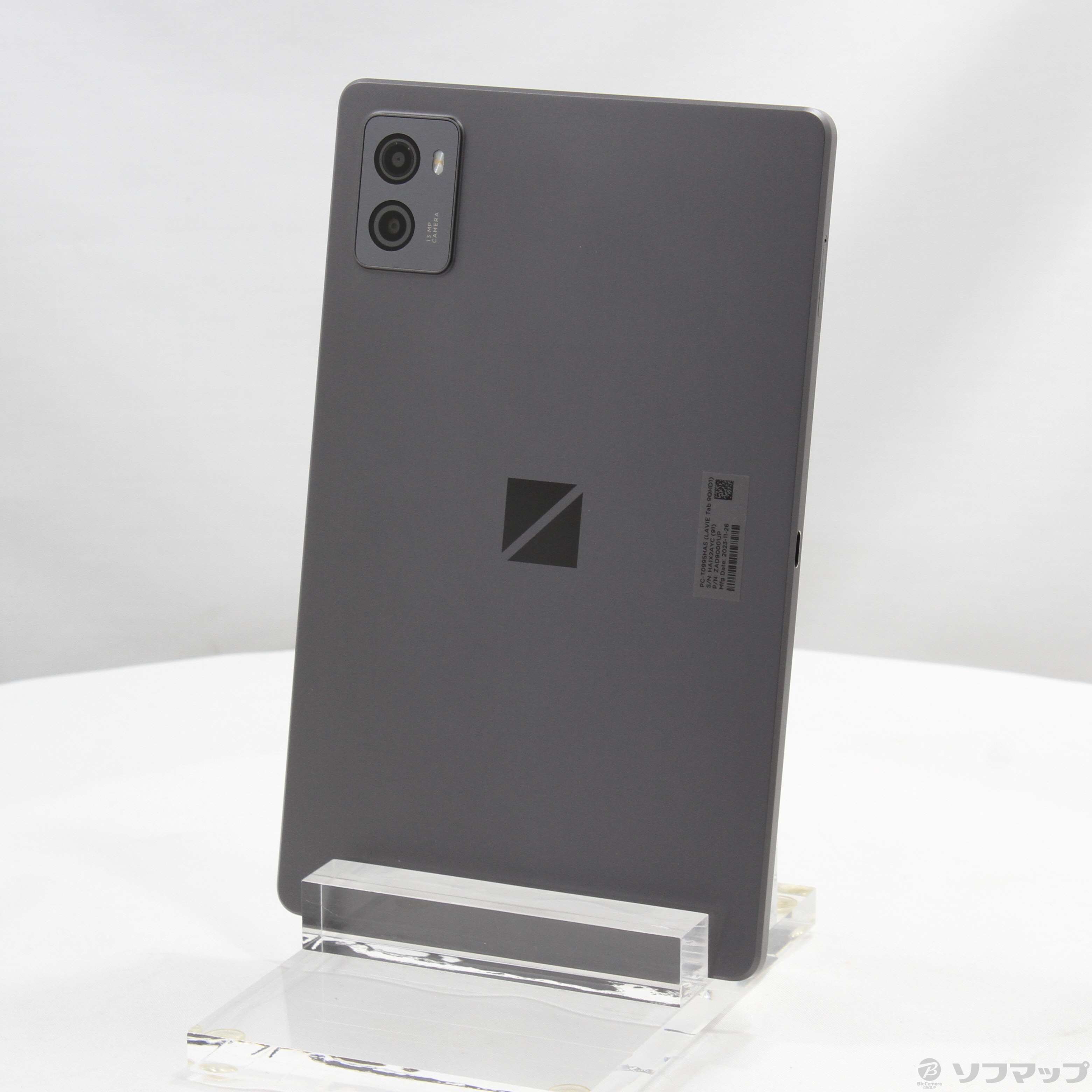 中古】LAVIE Tab T9 128GB ストームグレー PC-T0995HAS Wi-Fi ［8.8
