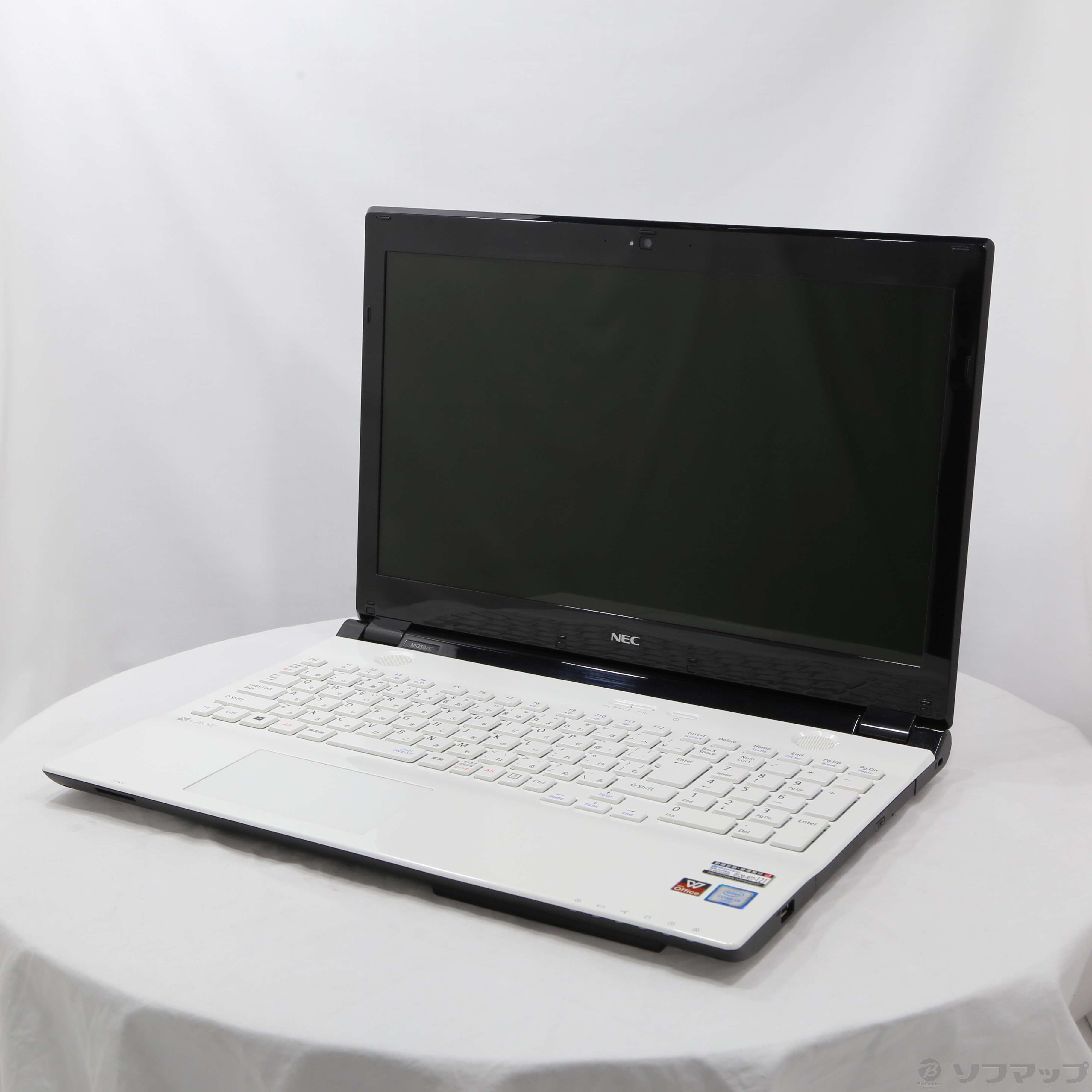 中古】LaVie Note Standard NS350／CAW PC-NS350CAW ホワイト